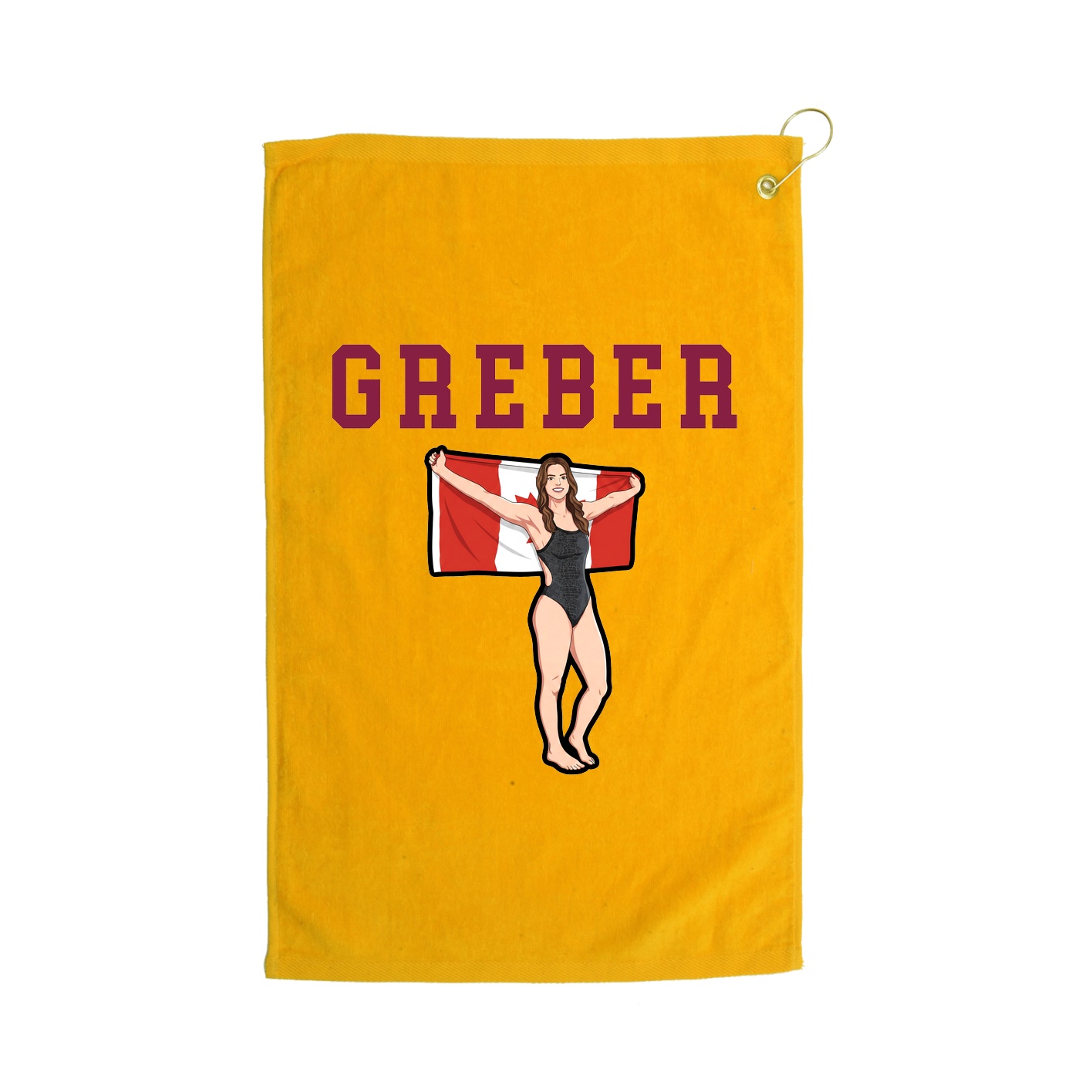 Terry Velour Golf Towel