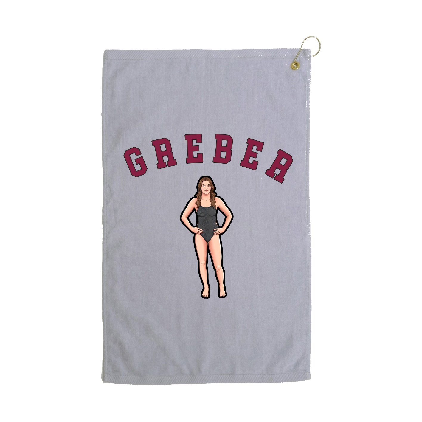 Golf Towel — Shirsey Arch in Grey