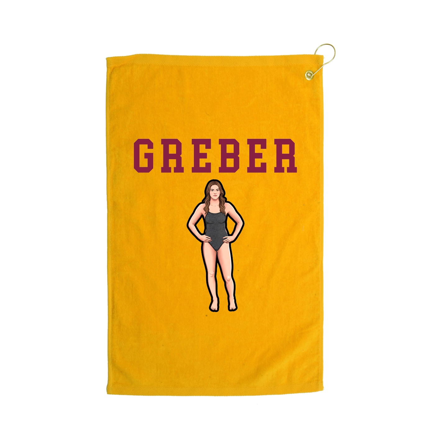 Golf Towel — Shirsey in Gold
