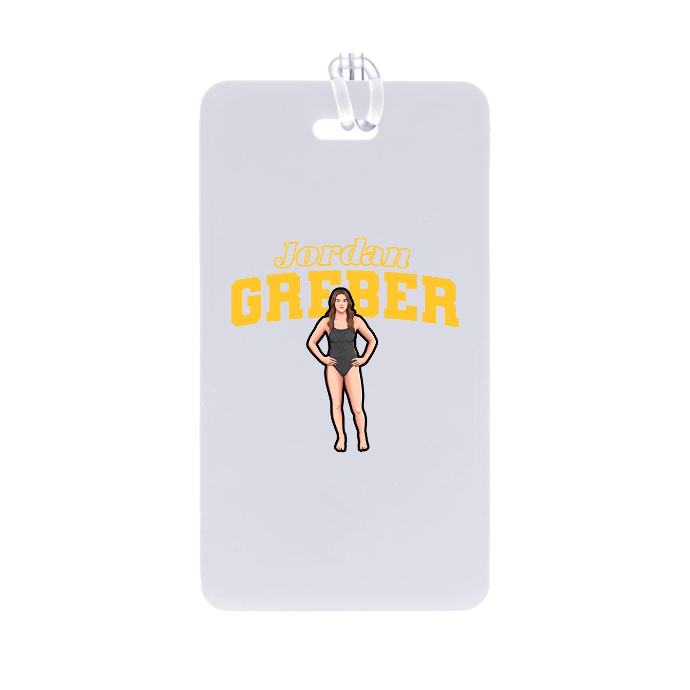 Bag Tag — Name Arch in Classic