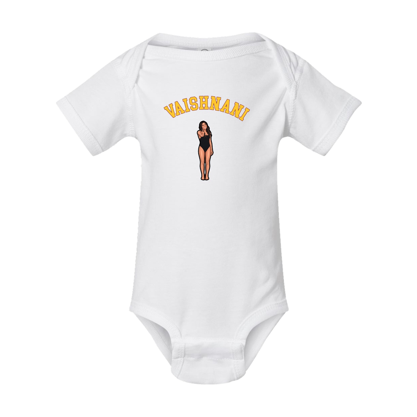 Baby Onesie — Shirsey Arch in White