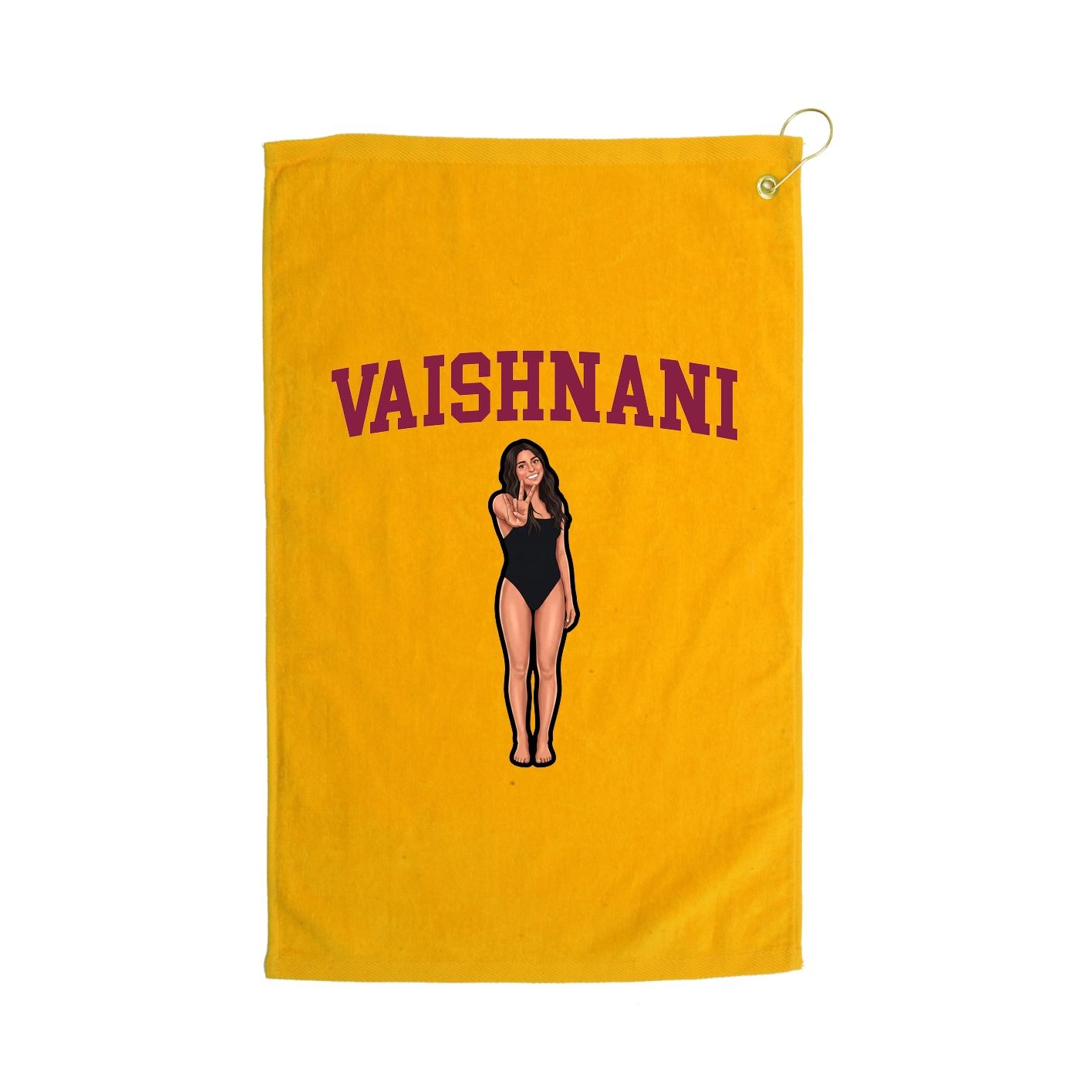 Golf Towel — Shirsey in Gold
