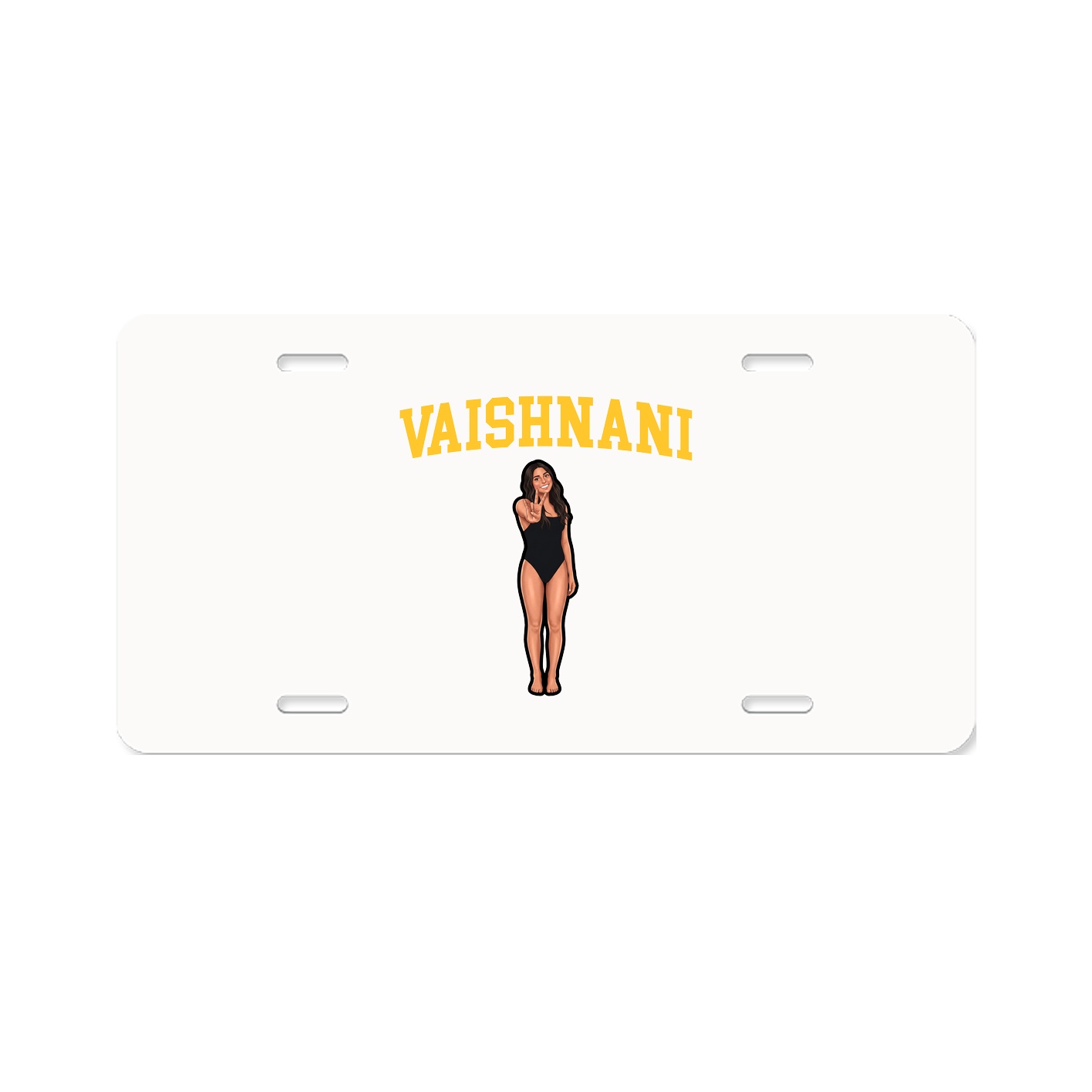 License Plate — Shirsey in Classic