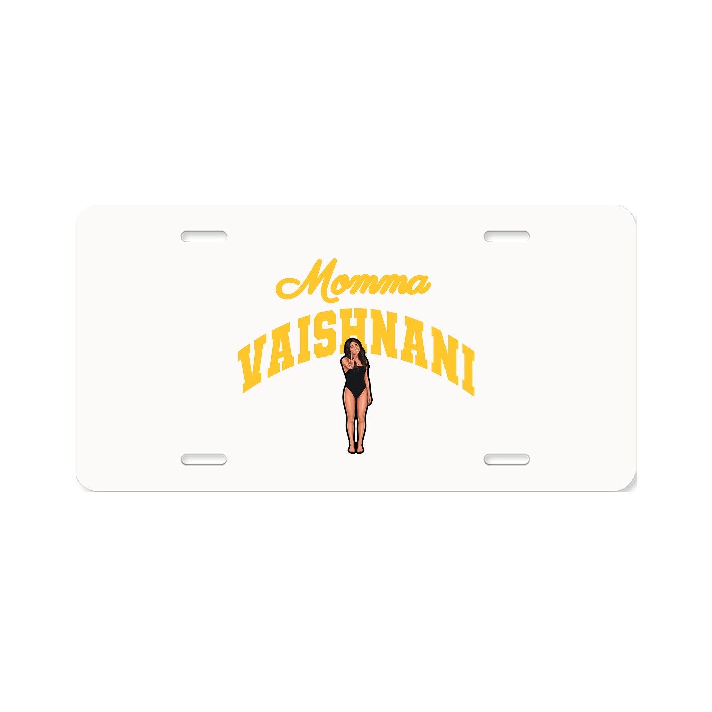 License Plate — Mothers Day Arch in Classic