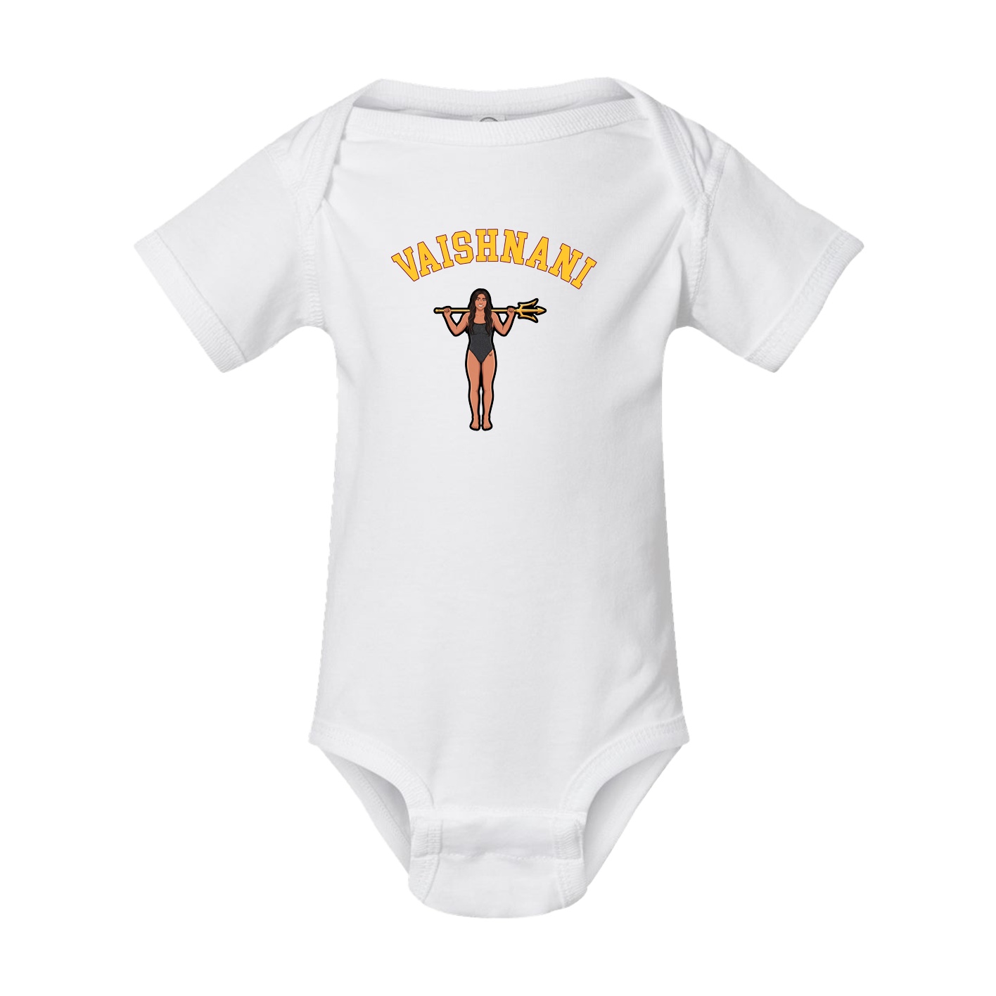 Baby Onesie — Shirsey Arch in White