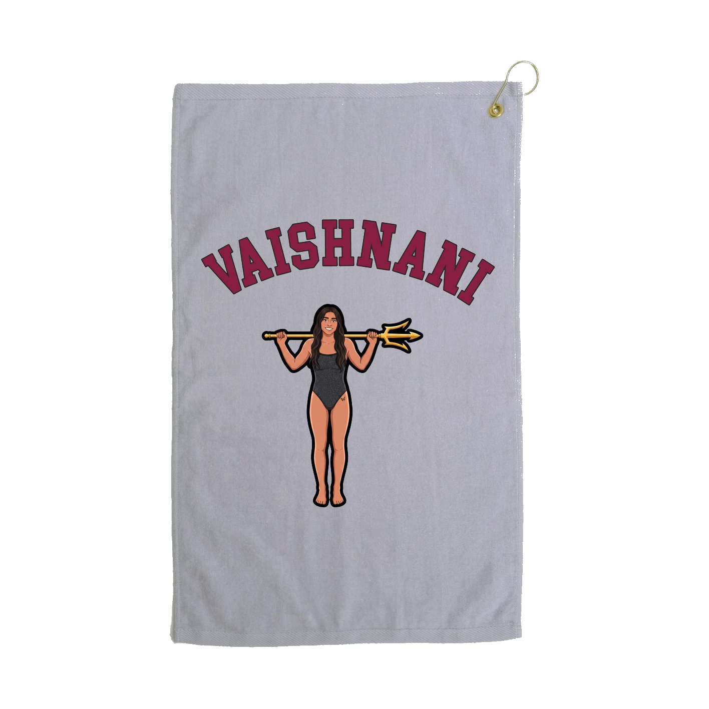 Golf Towel — Shirsey Arch in Grey