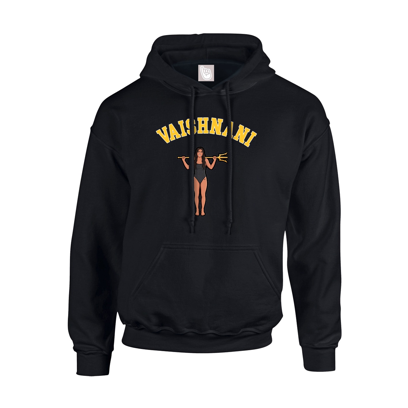Youth Hoodie — Shirsey Arch in Black