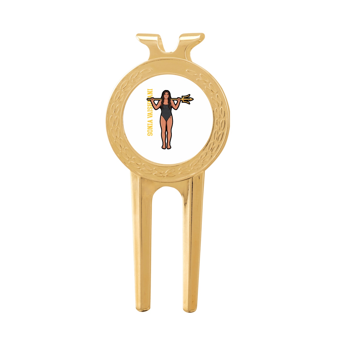 Divot Tool with Ball Marker — Name Vertical in Classic