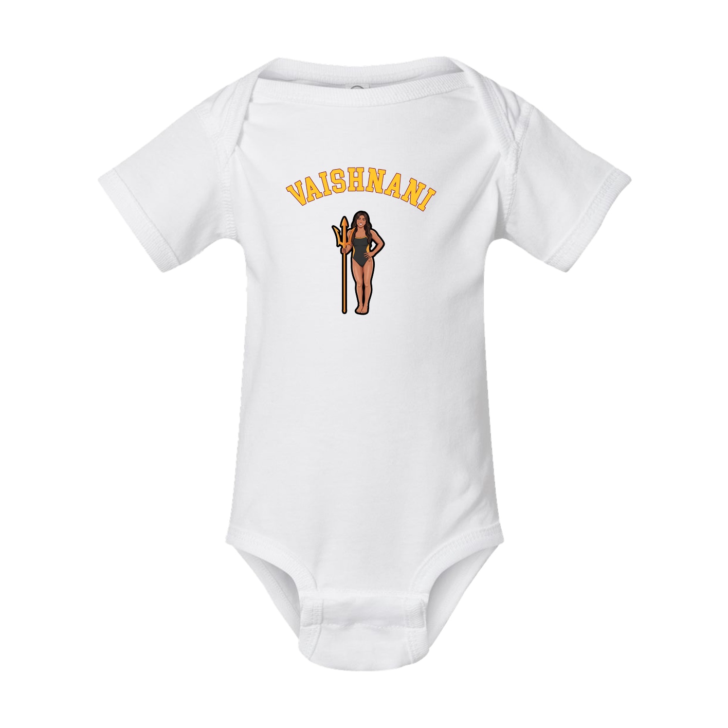 Baby Onesie — Shirsey Arch in White