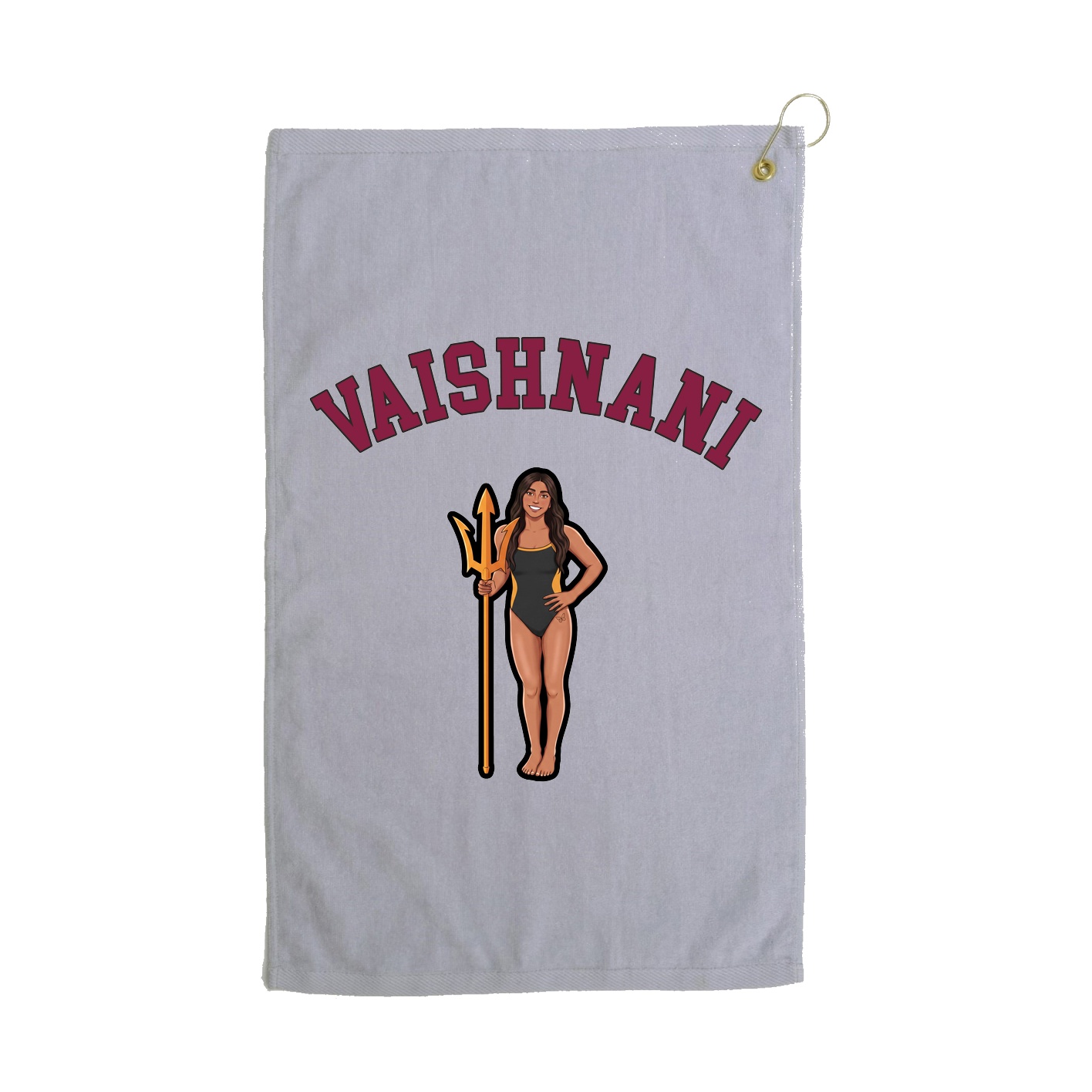 Golf Towel — Shirsey Arch in Grey