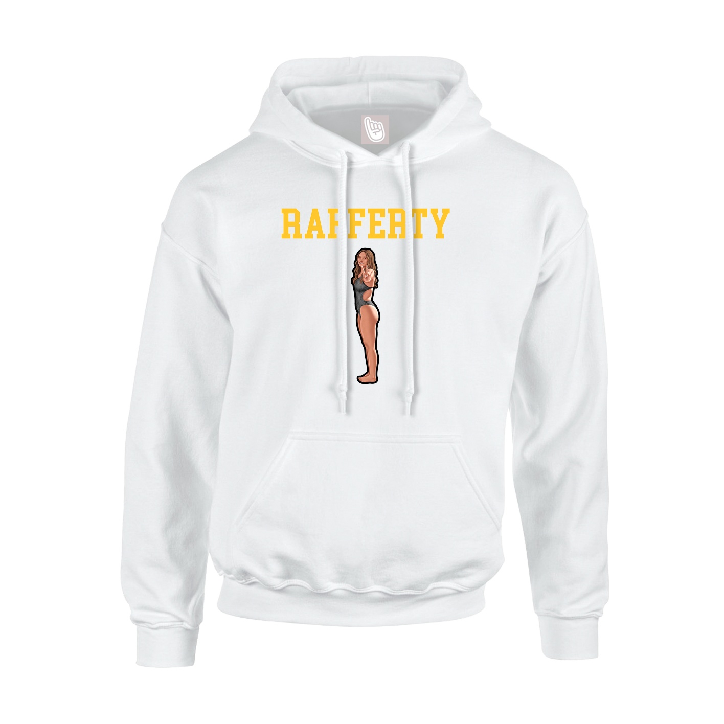 Youth Hoodie — Shirsey in White