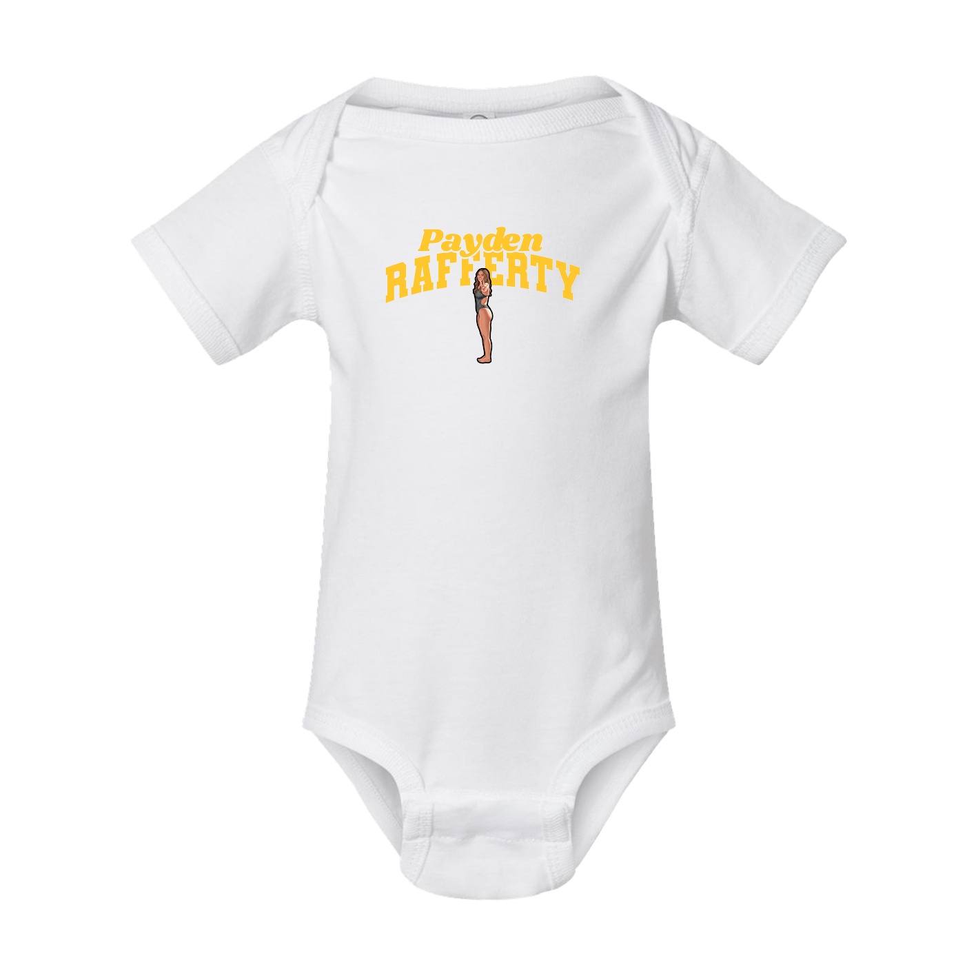 Baby Onesie — Signature Arch in White