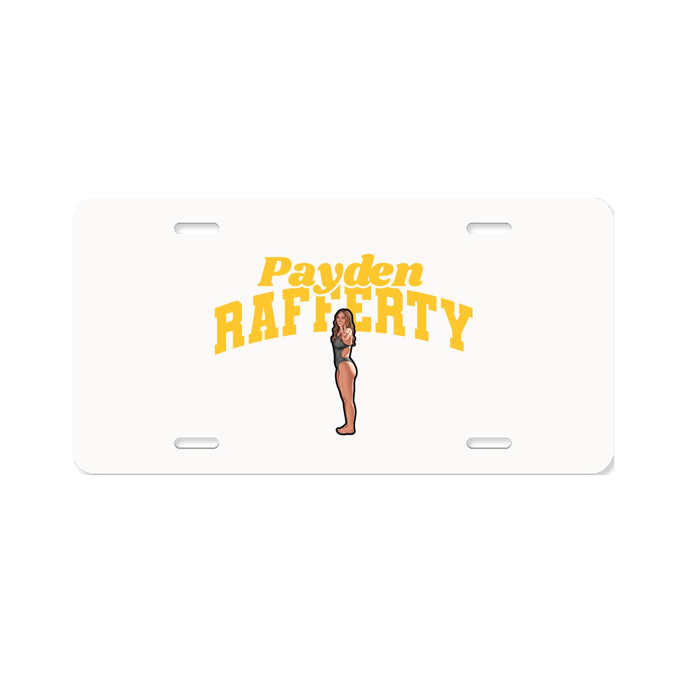 License Plate — Signature Arch in Classic