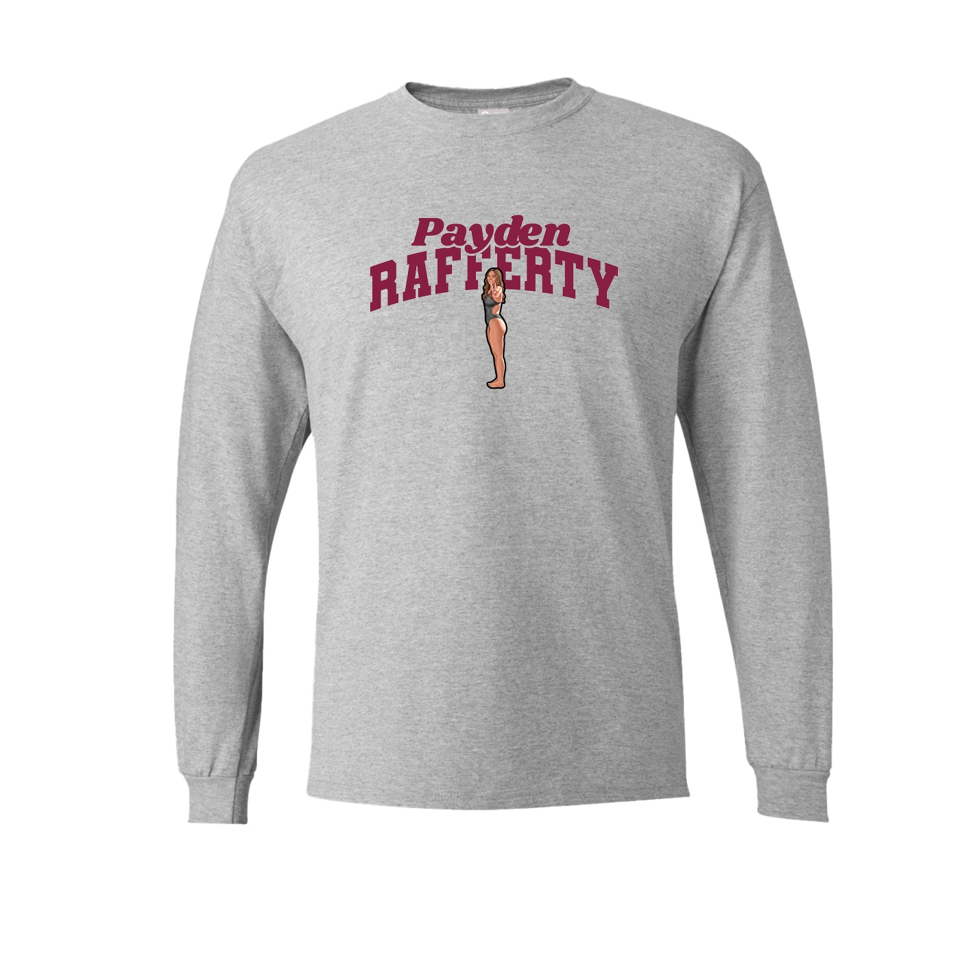 Long Sleeve Tee — Signature Arch in Grey