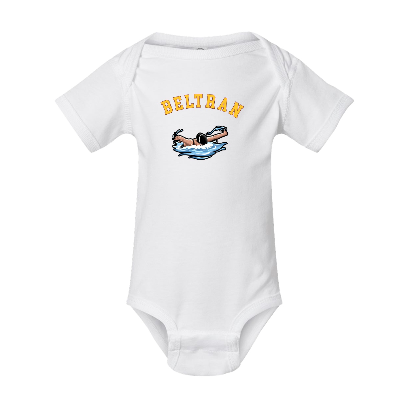 Baby Onesie — Shirsey Arch in White