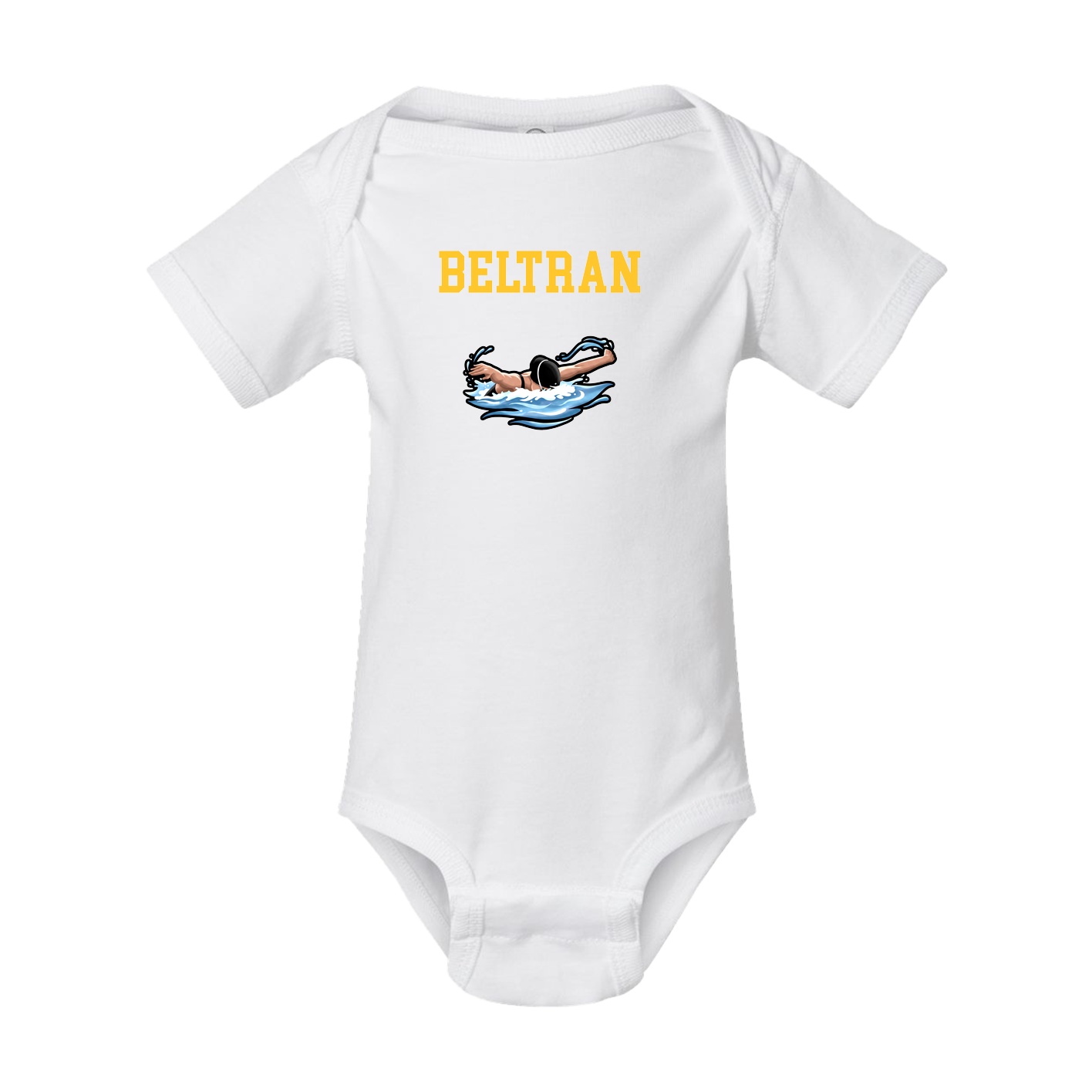 Baby Onesie — Shirsey in White