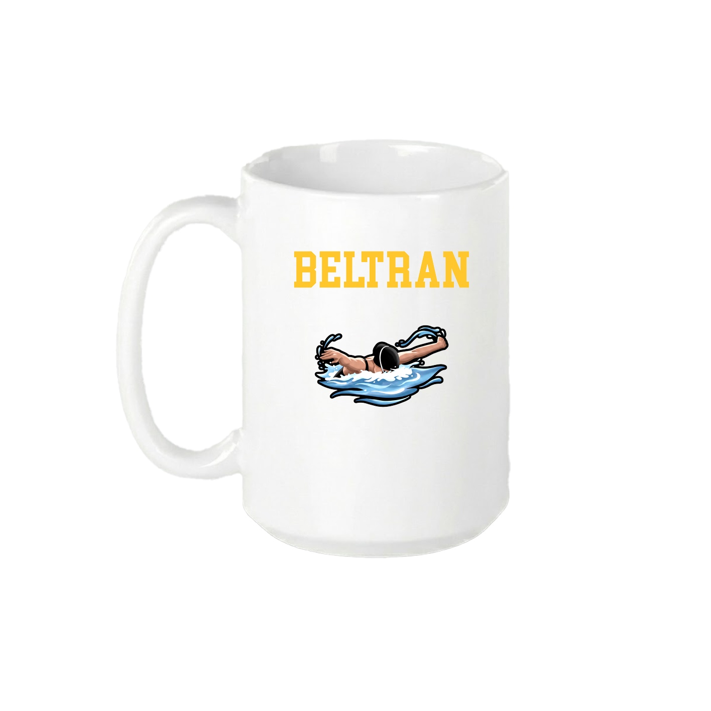 15oz Coffee Mug — Shirsey in White