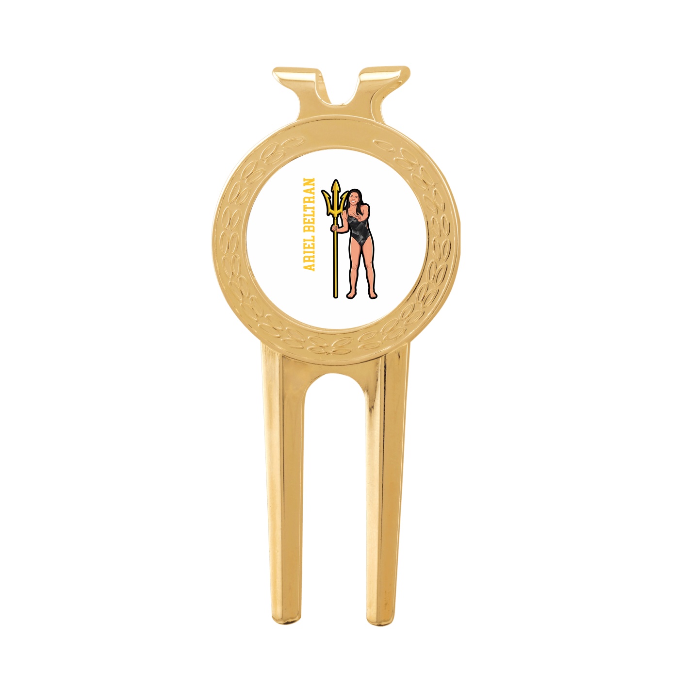 Divot Tool with Ball Marker — Name Vertical in Classic