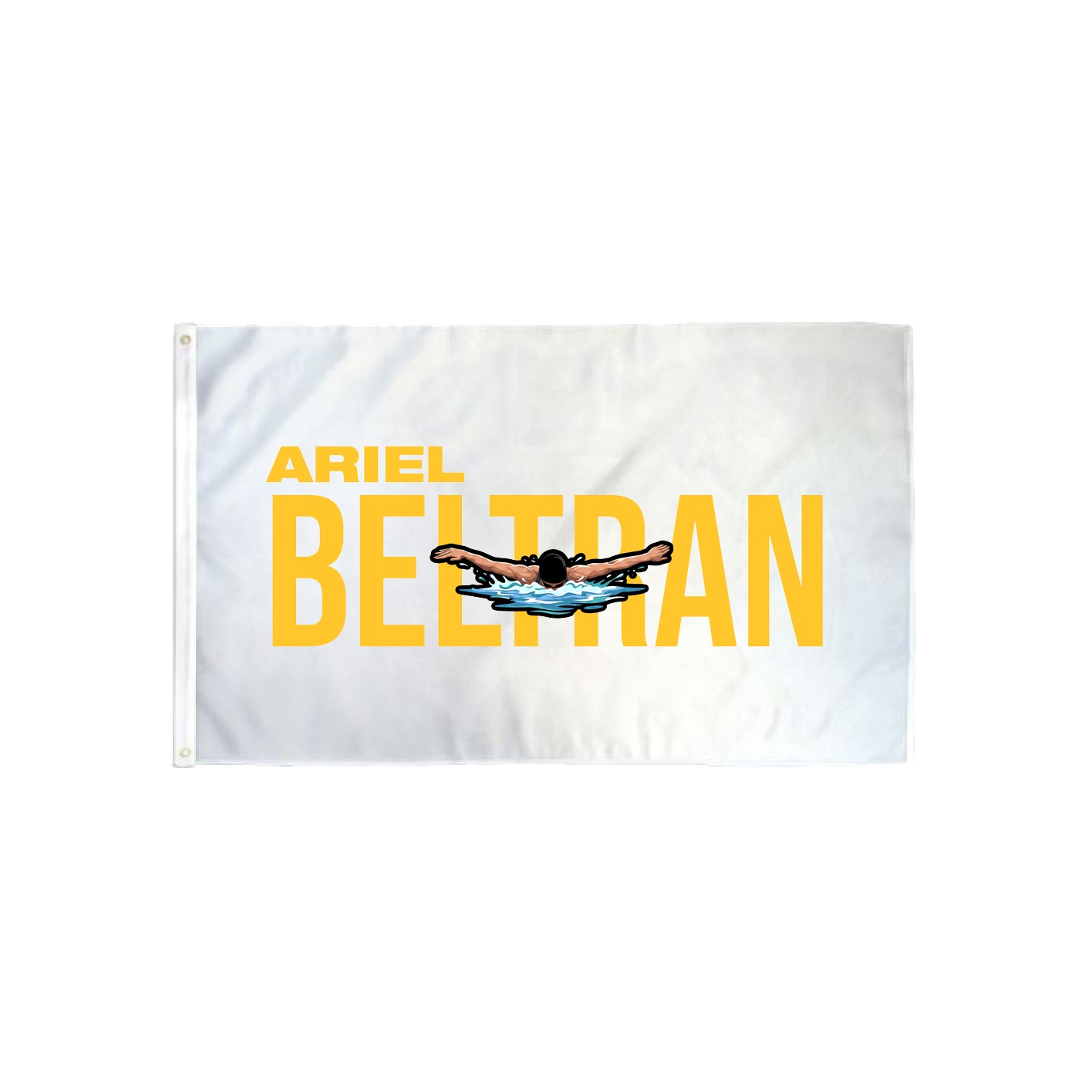 3x5 Flag — Player Name in Classic