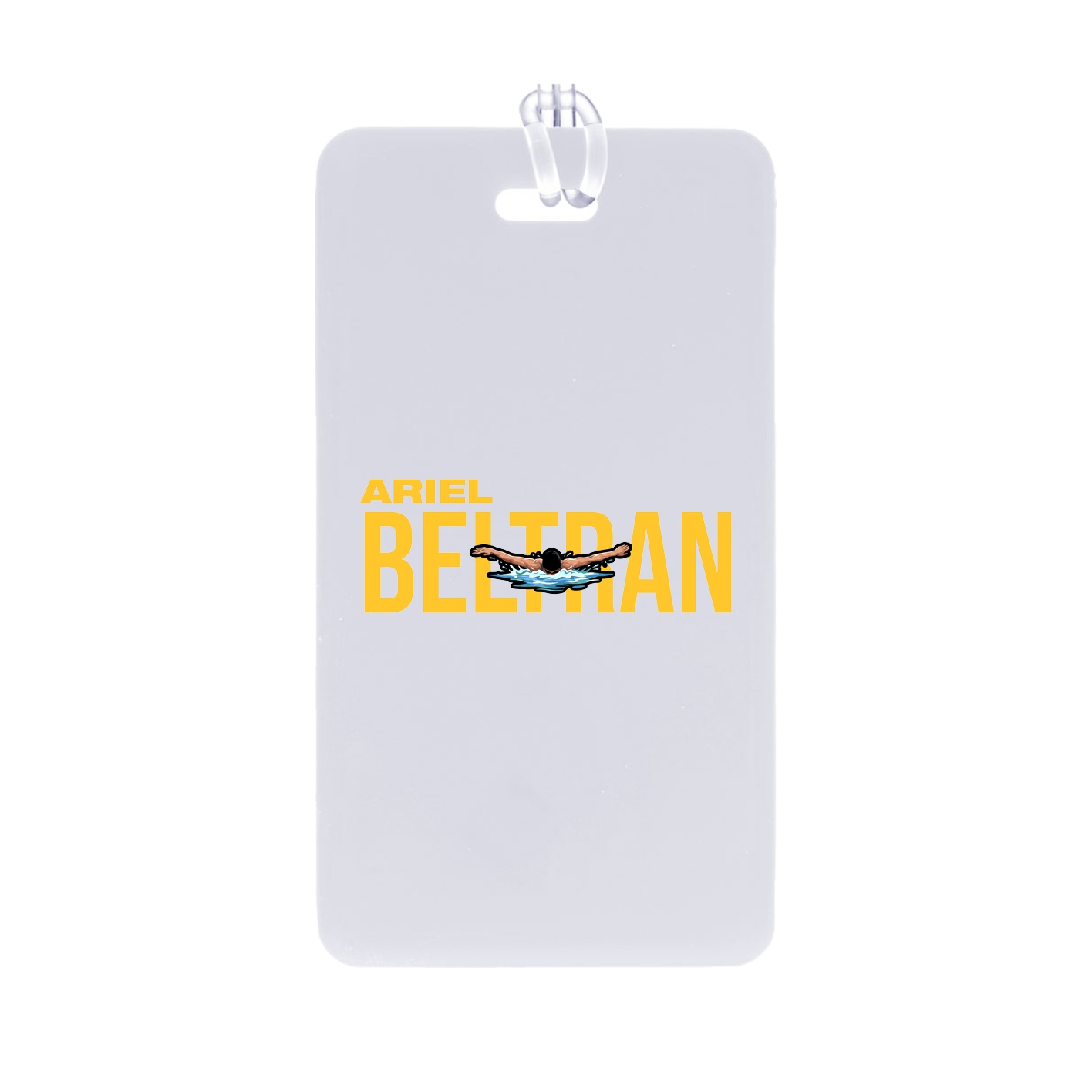 Bag Tag — Player Name in Classic