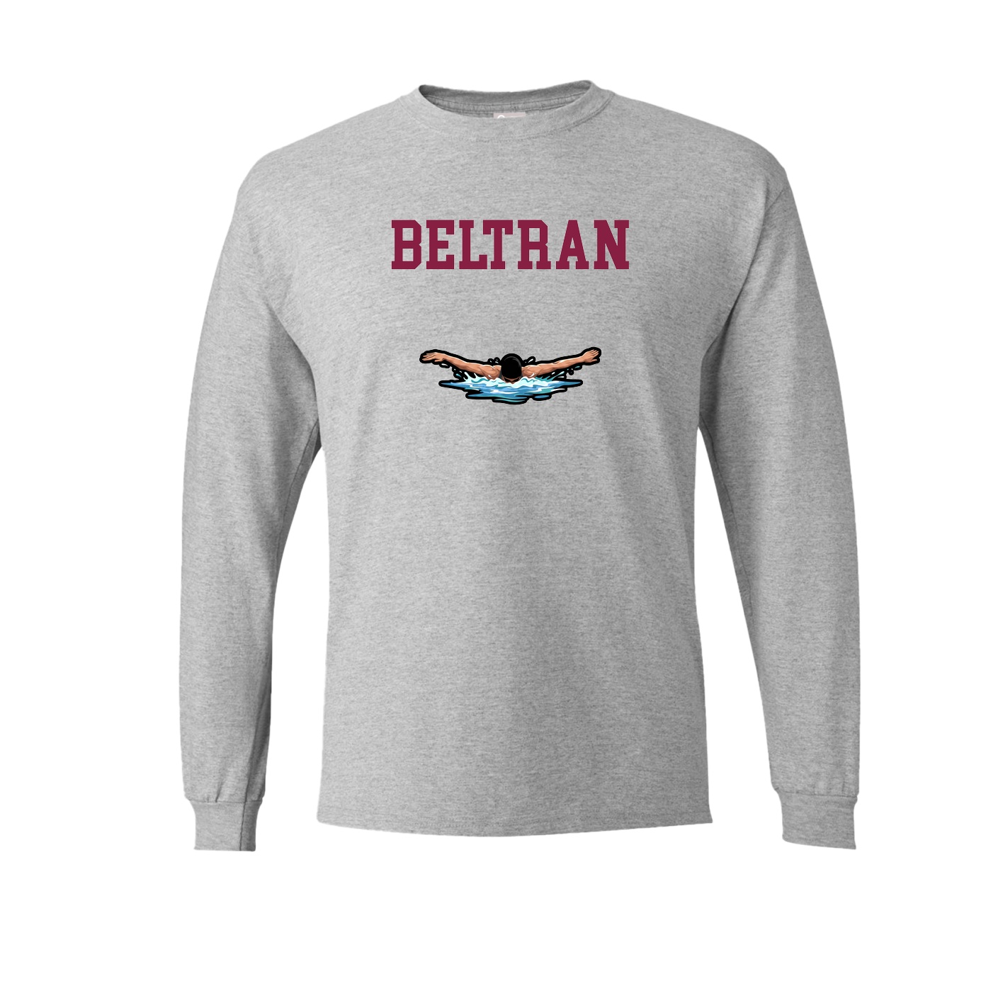 Long Sleeve Tee — Shirsey in Grey