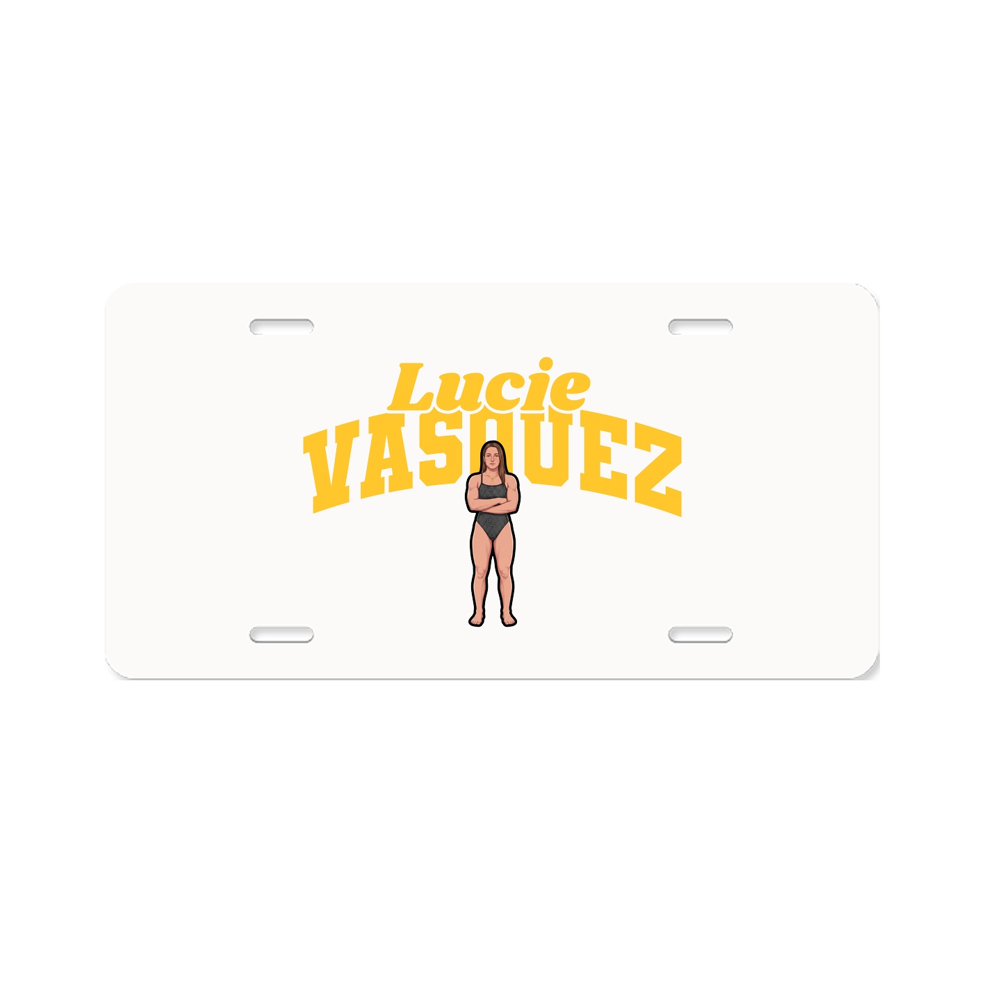 License Plate — Signature Arch in Classic