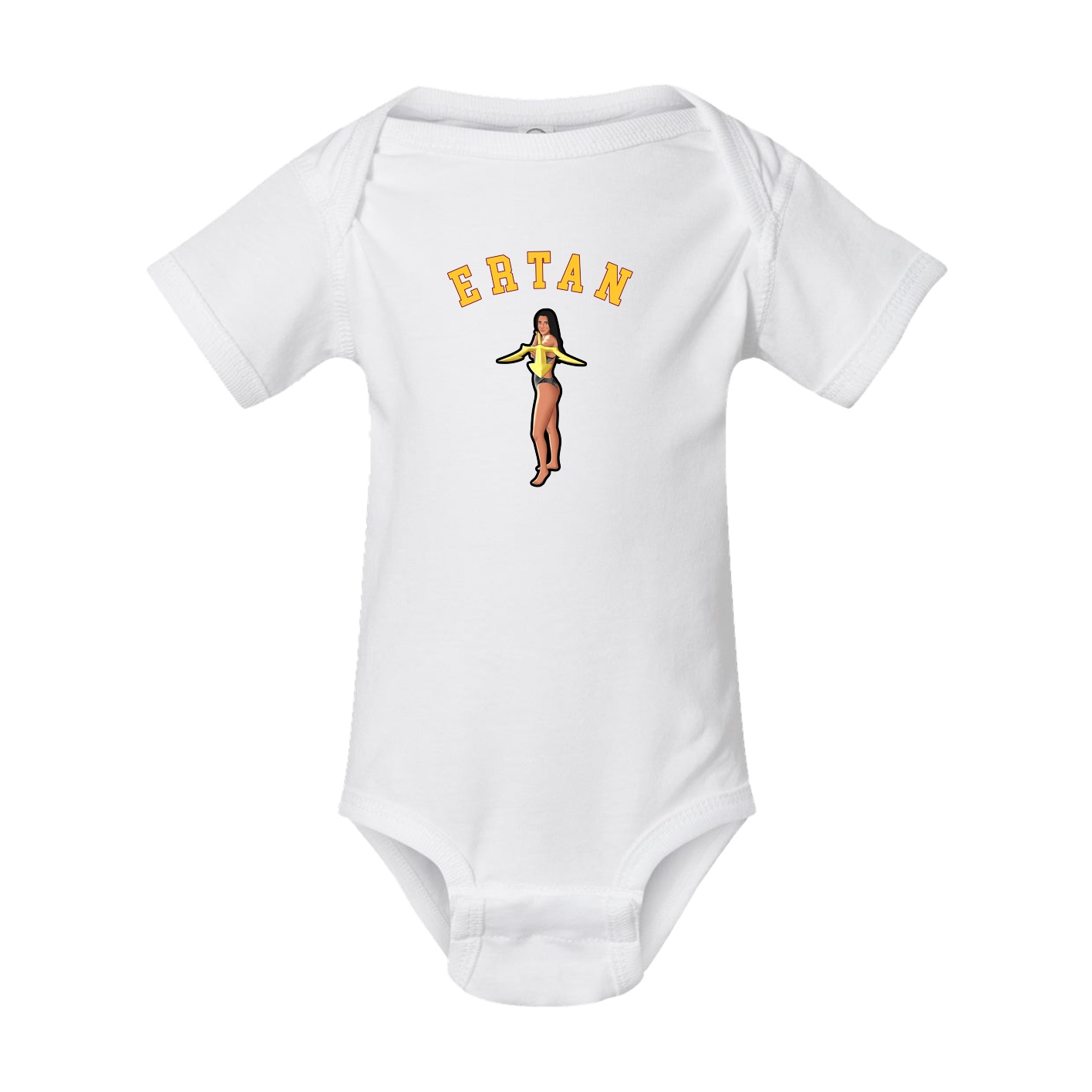 Baby Onesie — Shirsey Arch in White