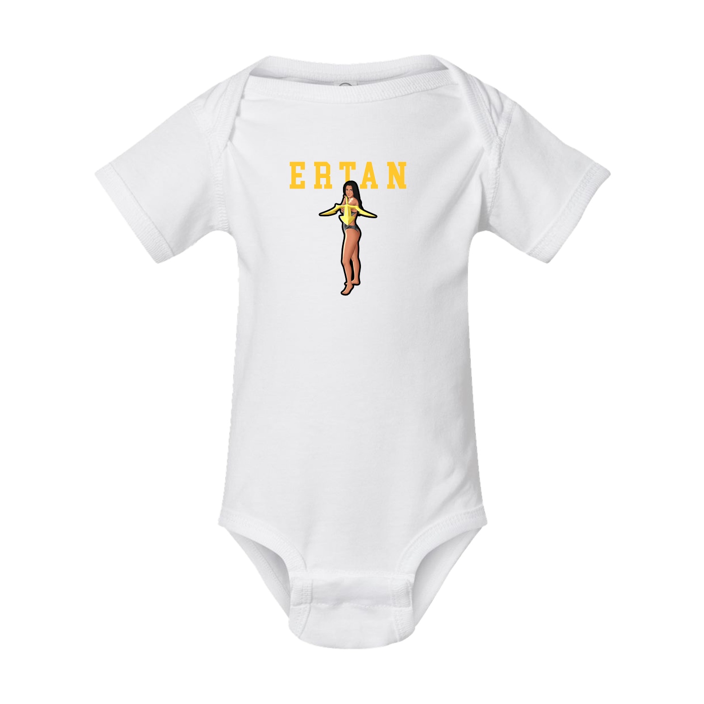 Baby Onesie — Shirsey in White