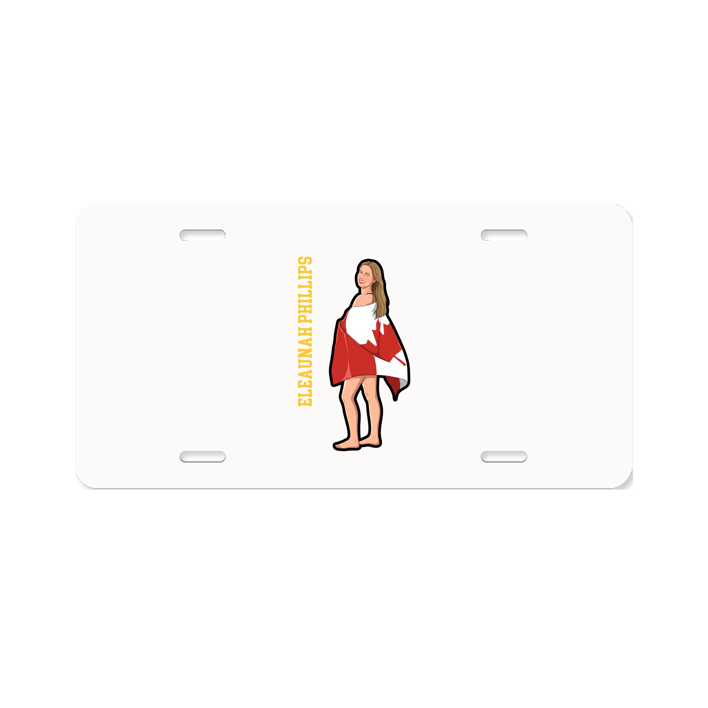 Aluminum License Plate