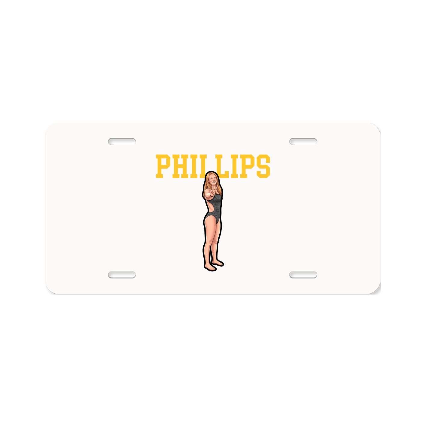 License Plate — Shirsey in Classic