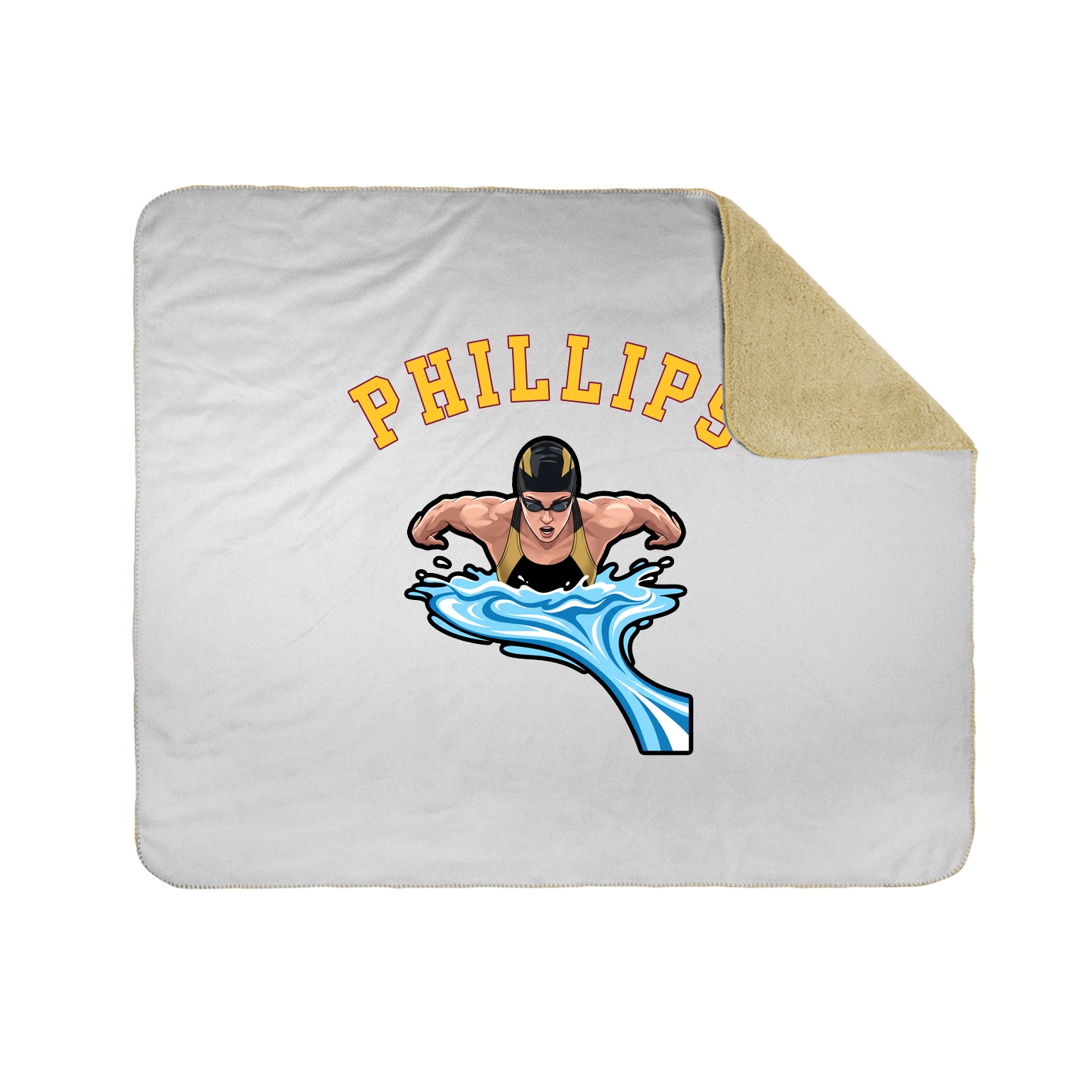 Throw Blanket — Shirsey Arch in White