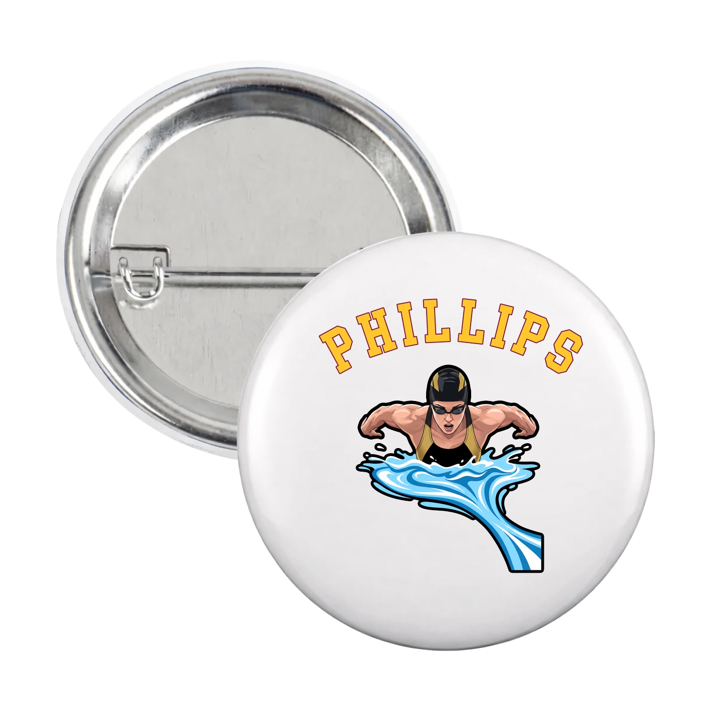 Game Day Button — Shirsey Arch in White