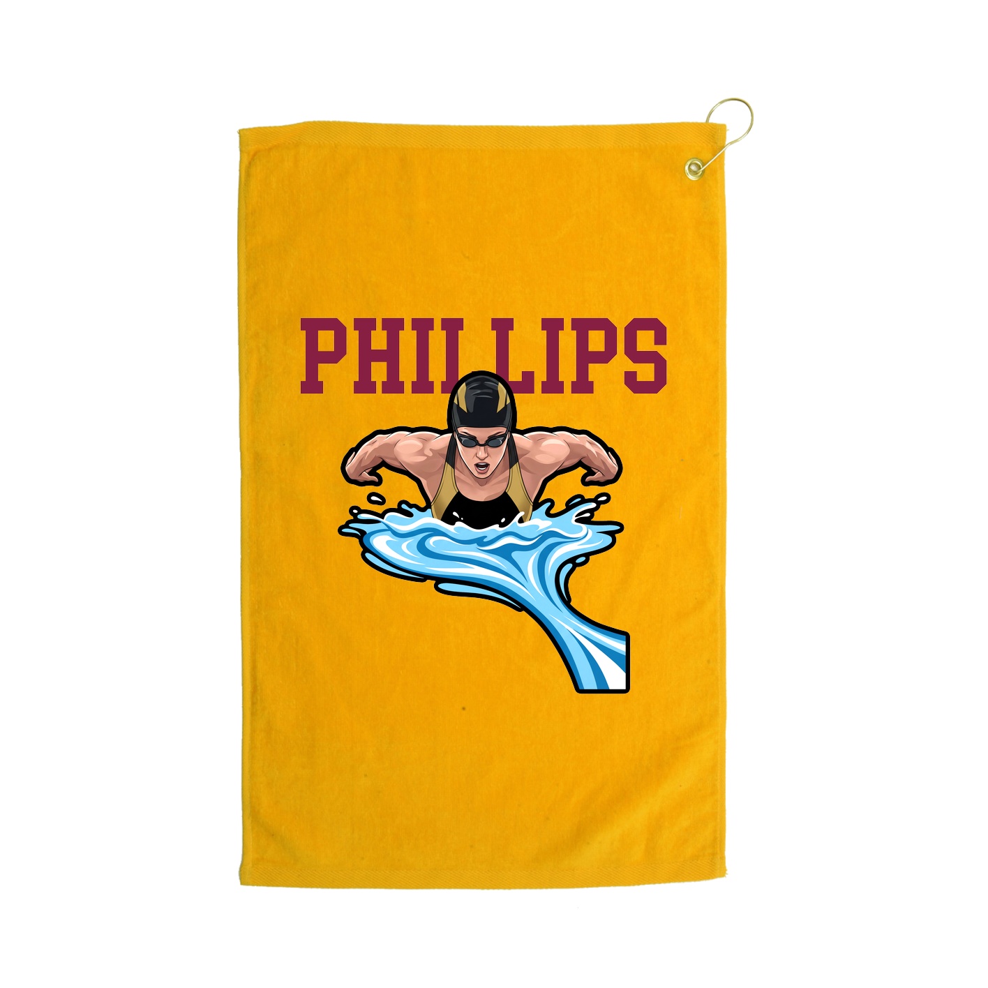 Golf Towel — Shirsey in Gold