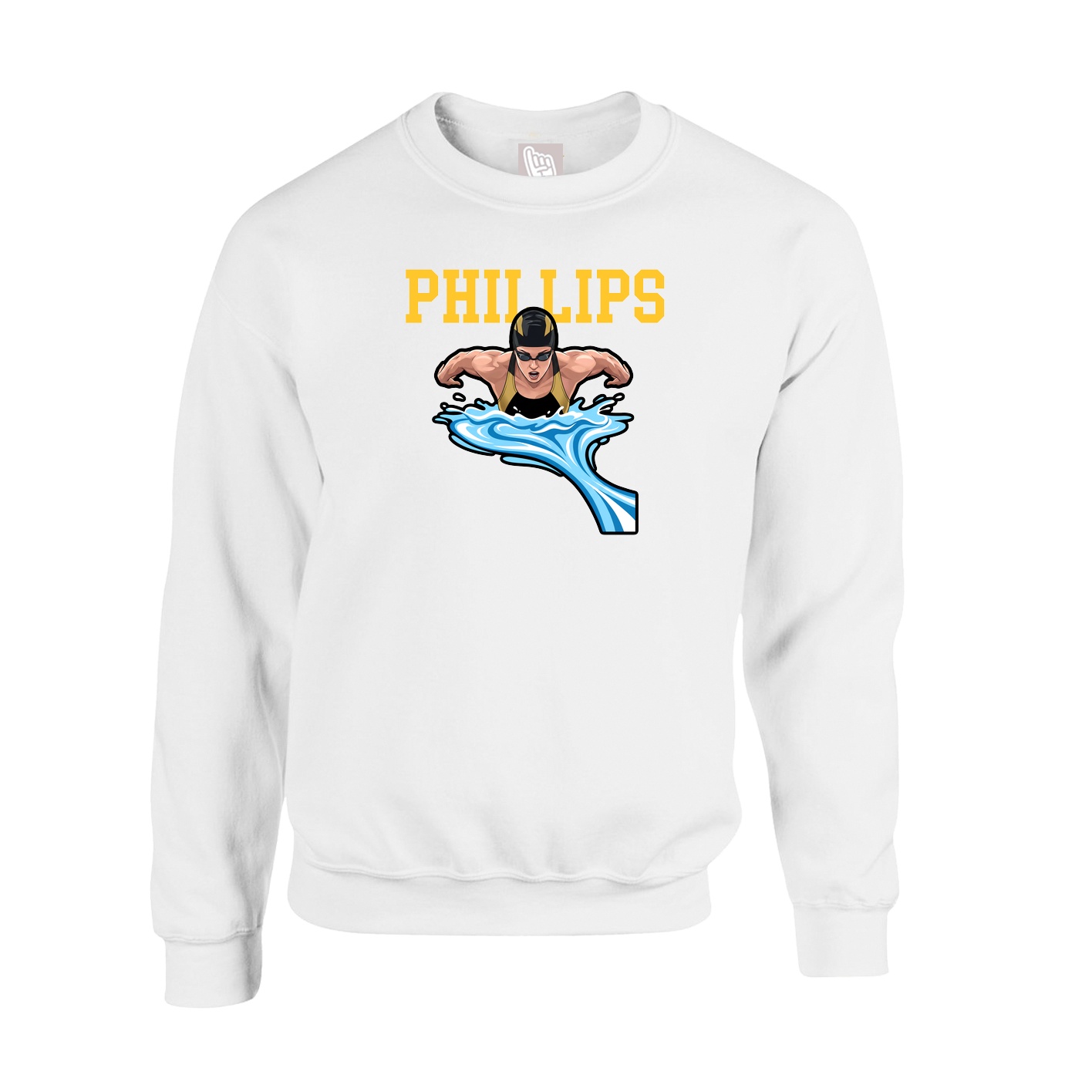 Fleece Crew — Shirsey in White