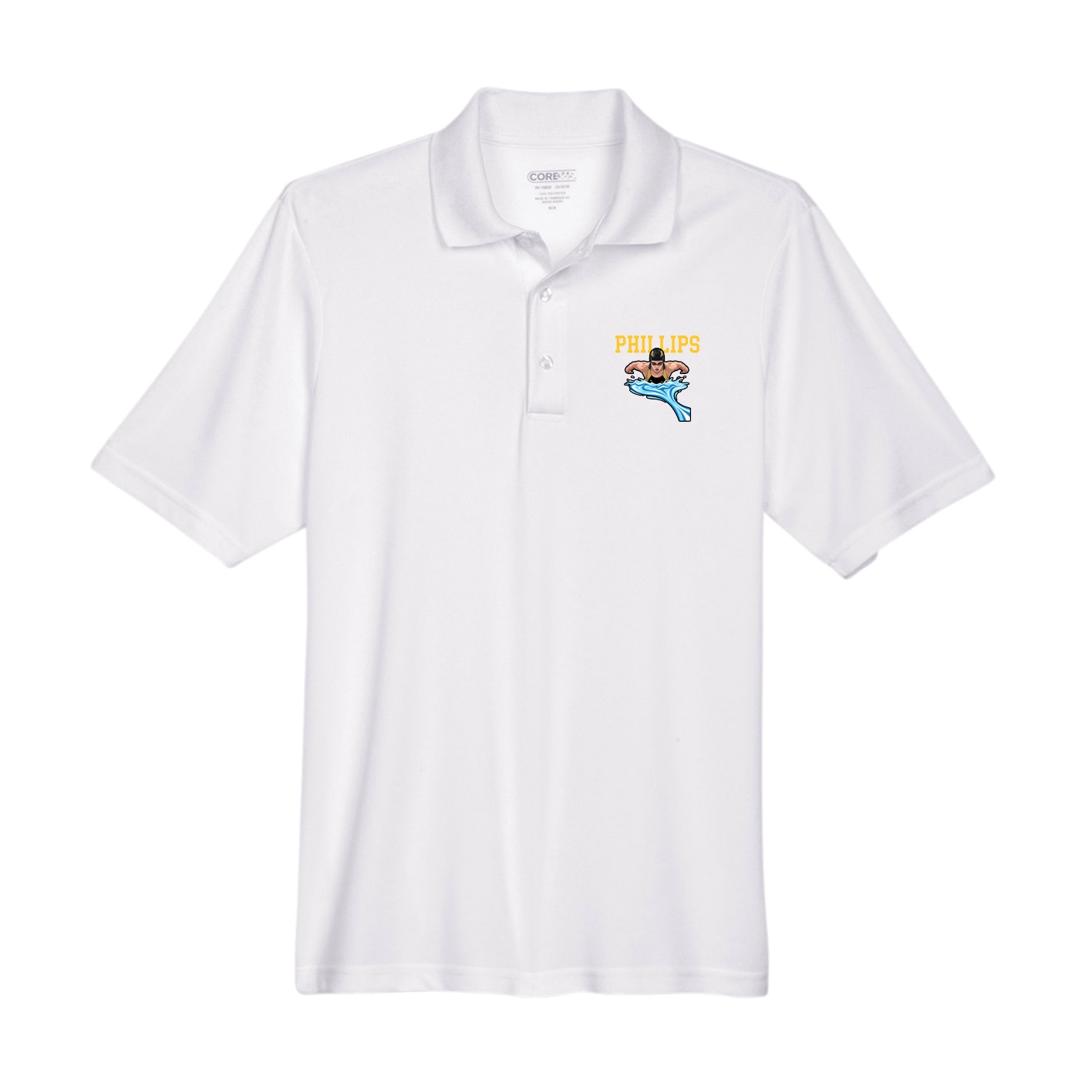 Performance Polo — Shirsey in White