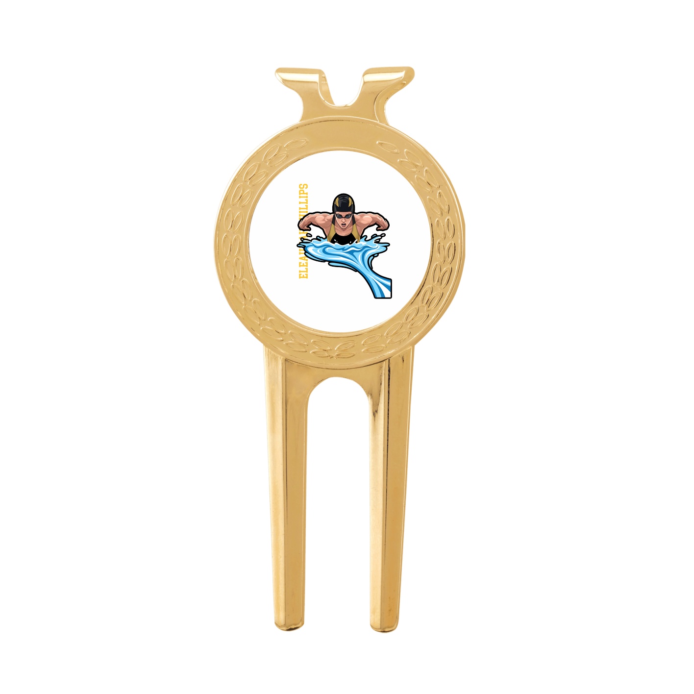 Divot Tool with Ball Marker — Name Vertical in Classic