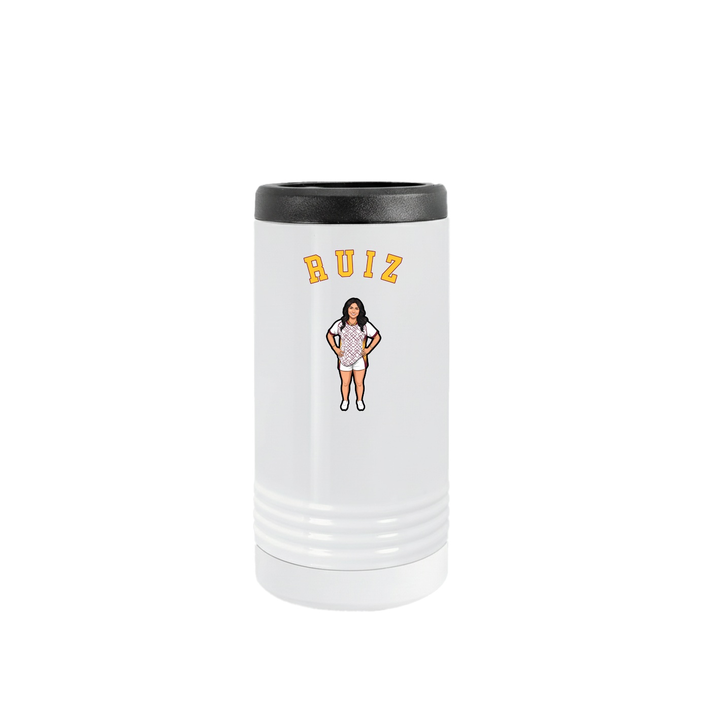 Slim Beverage Holder — Shirsey Arch in White