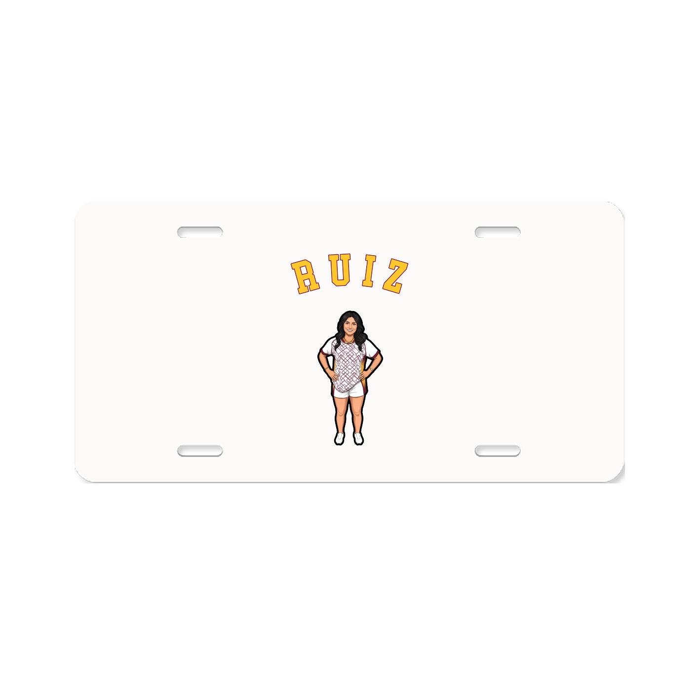License Plate — Shirsey Arch in Classic