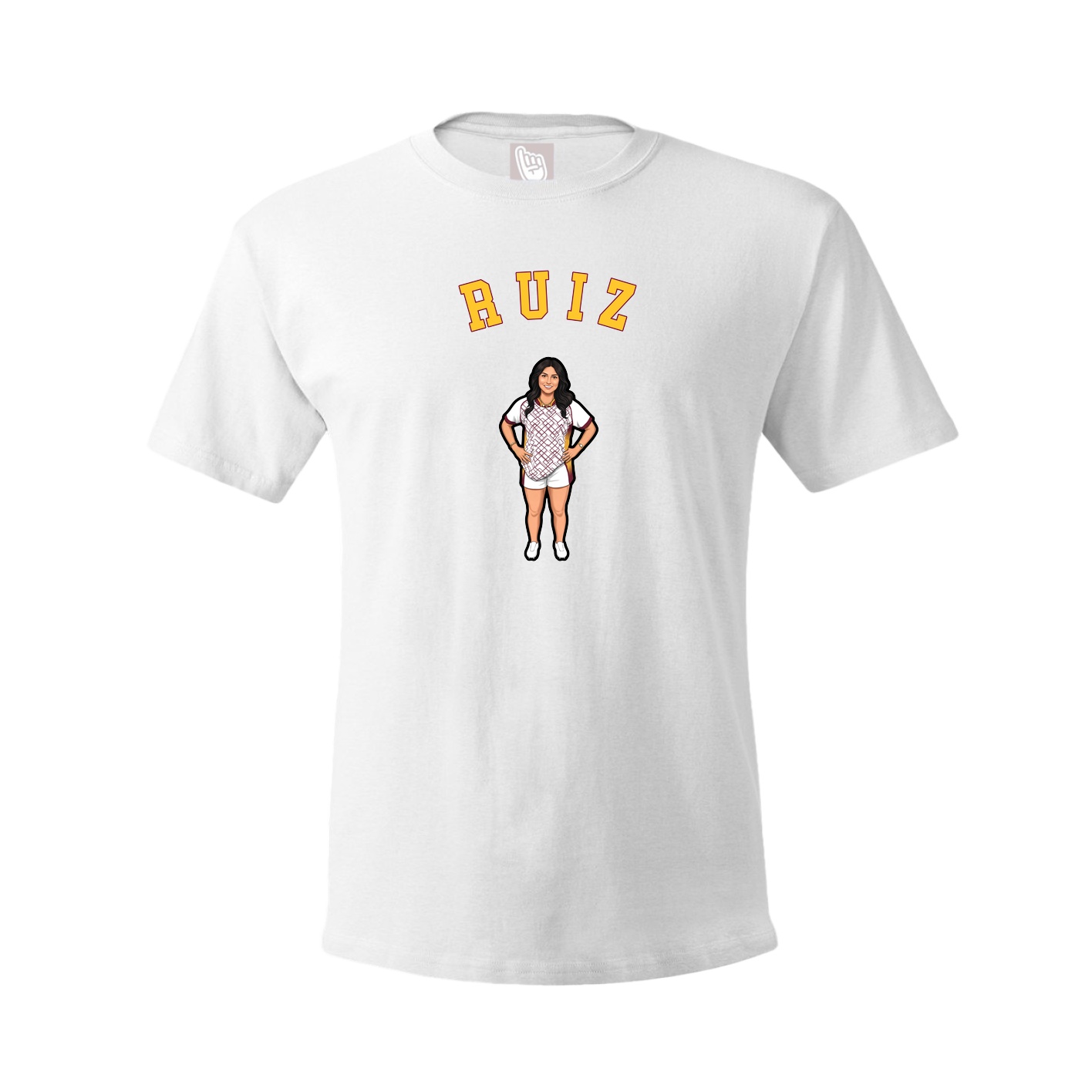 Tee — Shirsey Arch in White