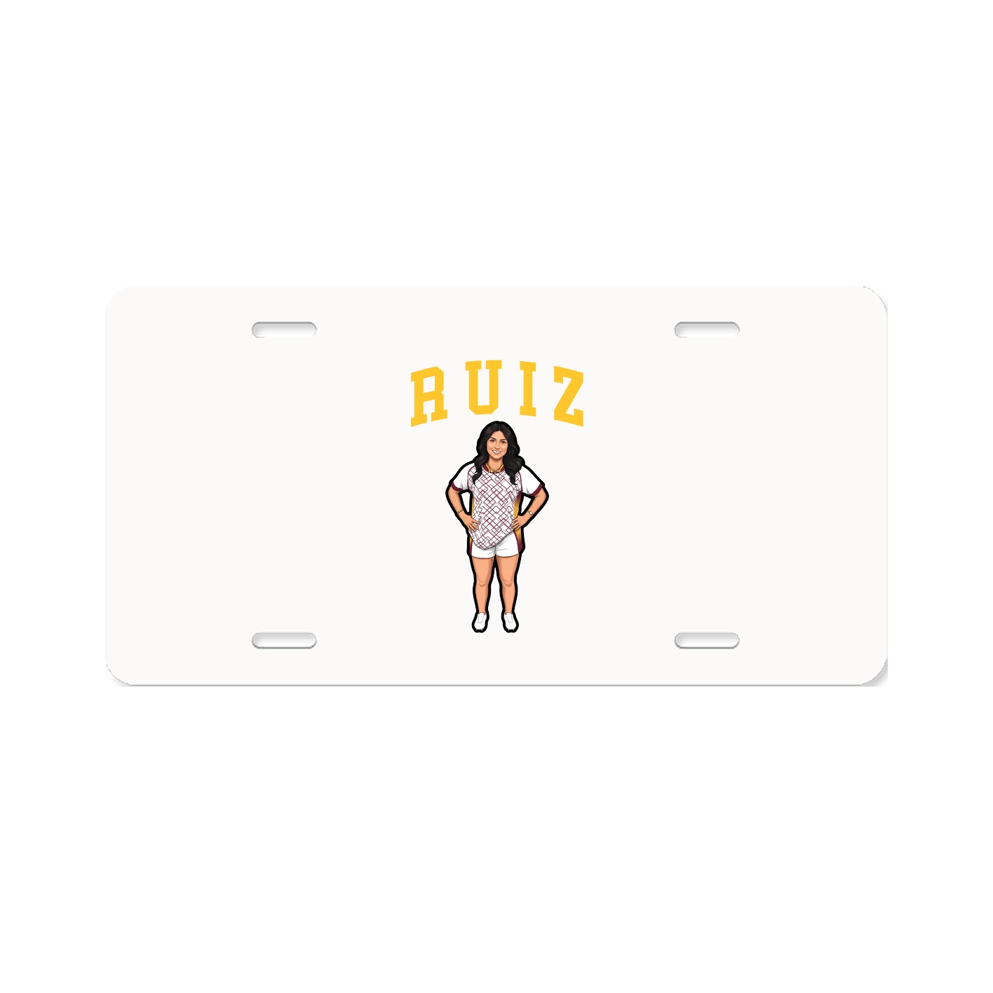 License Plate — Shirsey in Classic