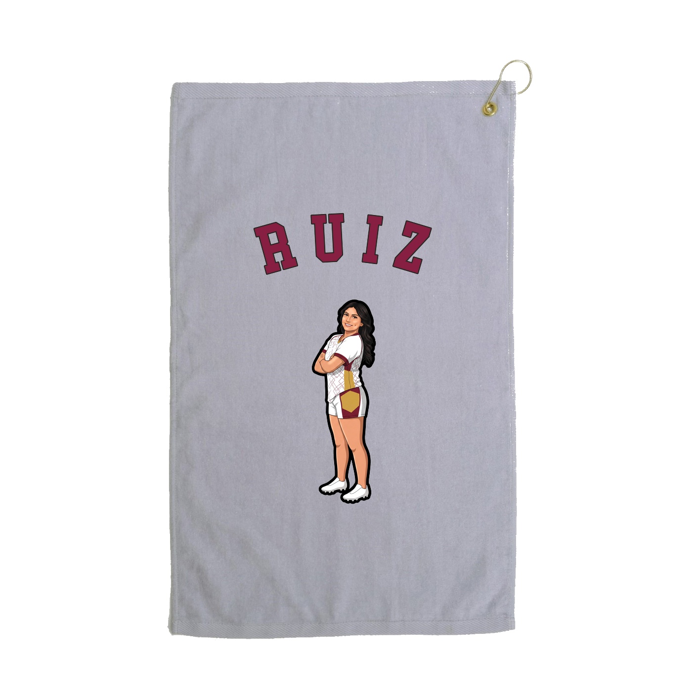 Golf Towel — Shirsey Arch in Grey