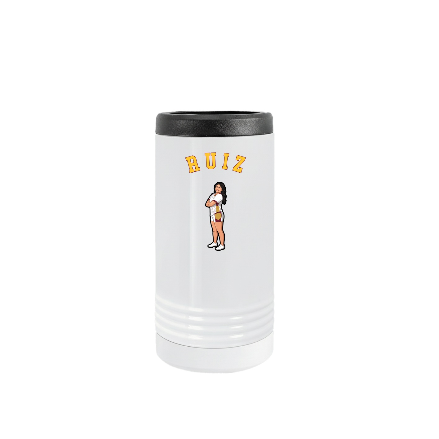 Slim Beverage Holder — Shirsey Arch in White