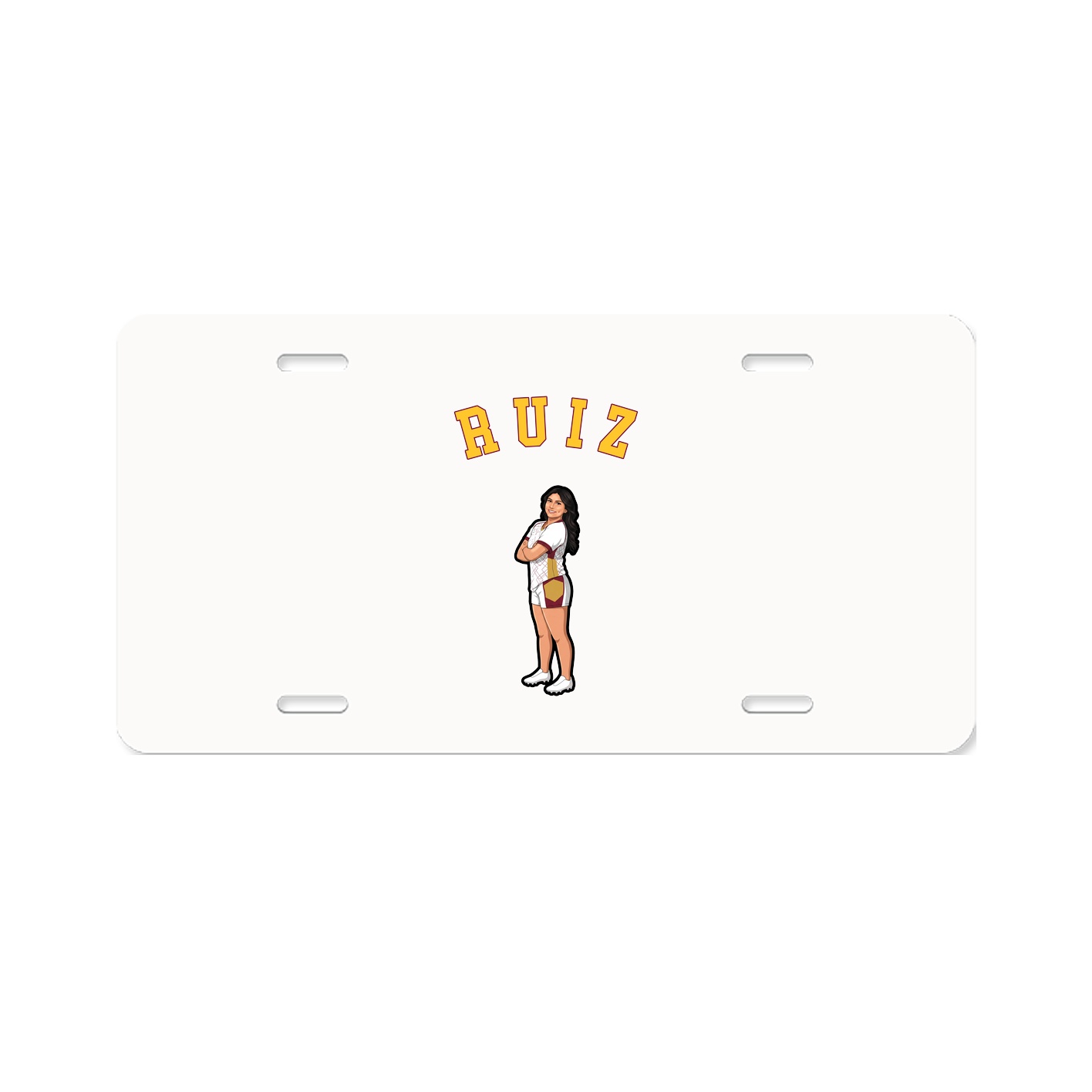 License Plate — Shirsey Arch in Classic