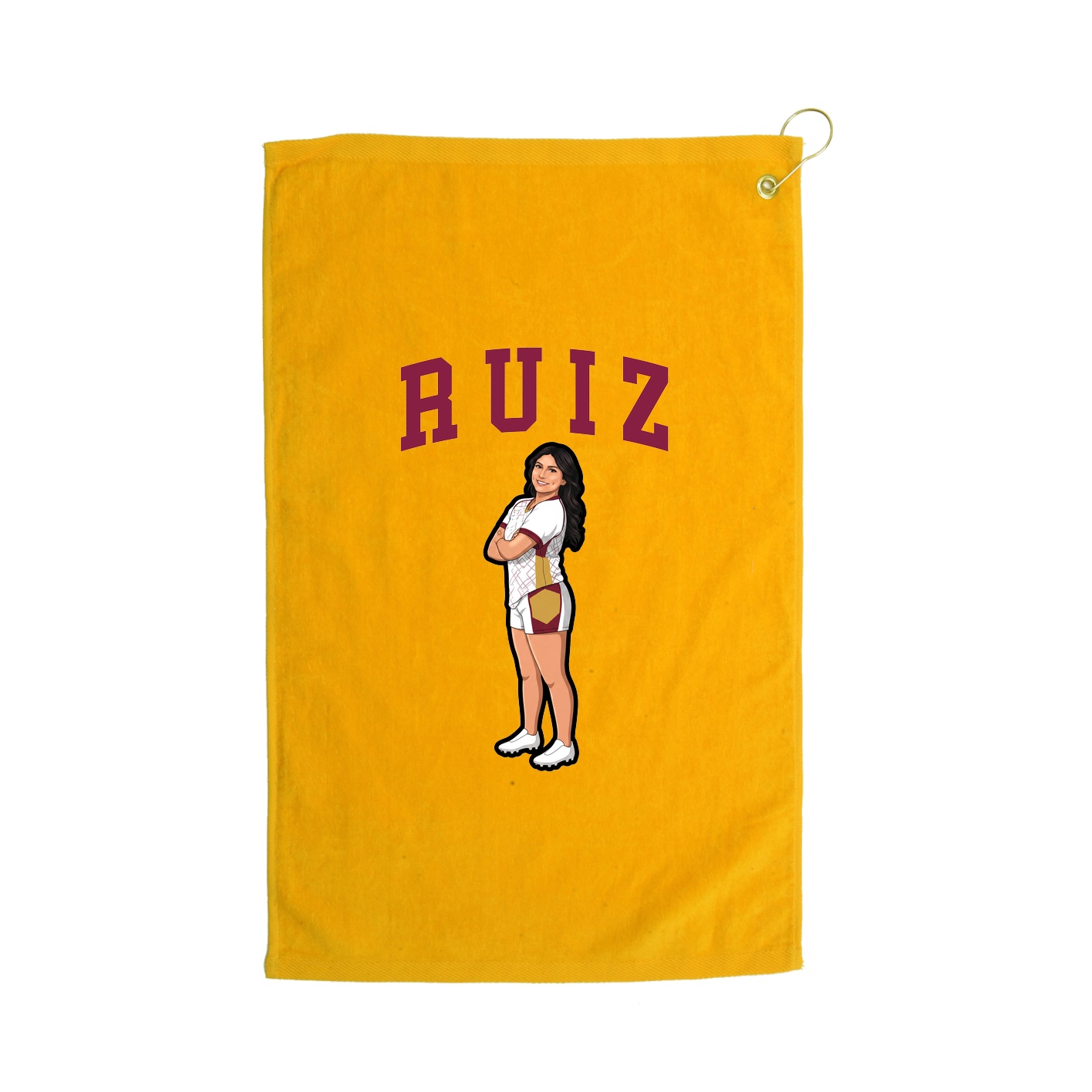 Golf Towel — Shirsey in Gold