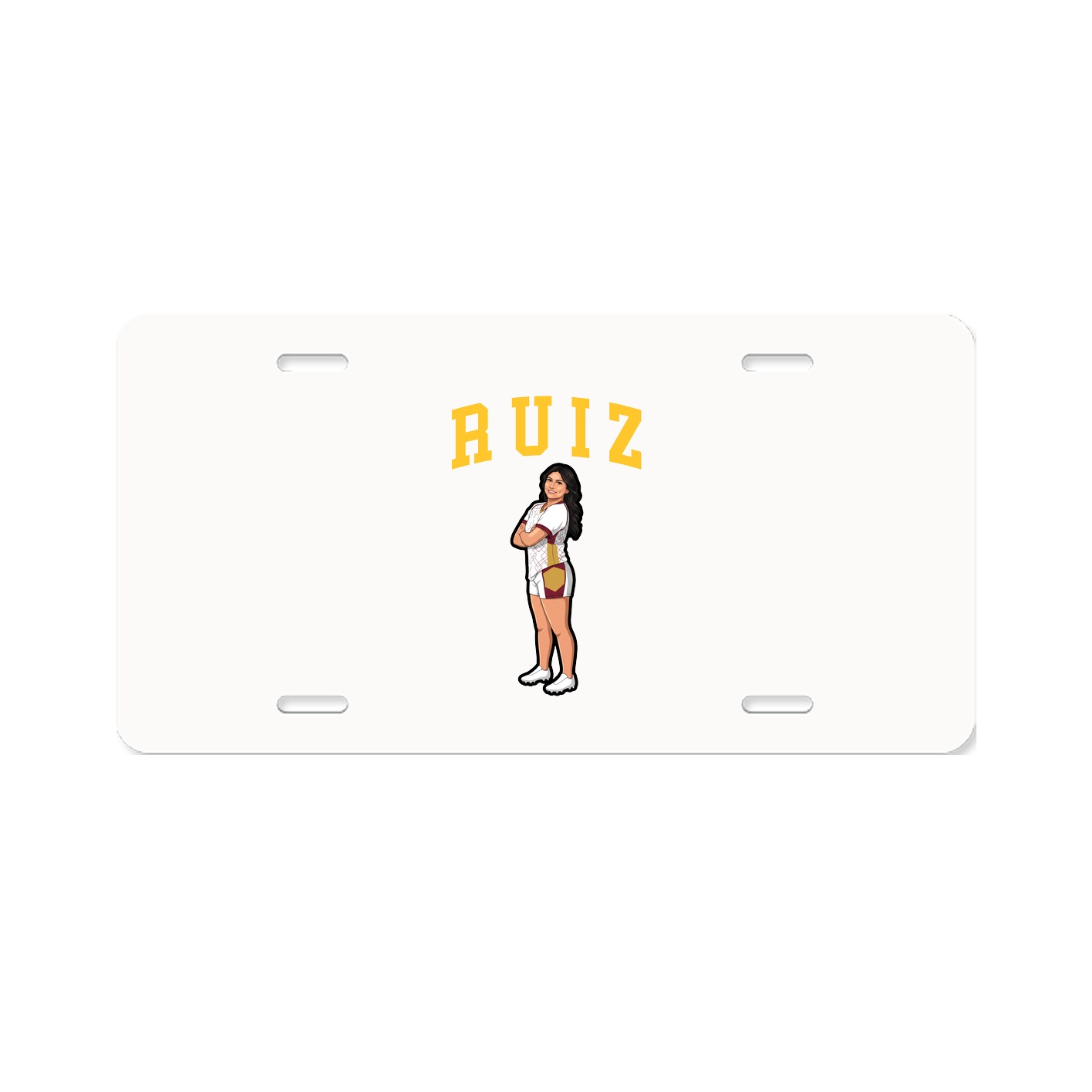License Plate — Shirsey in Classic