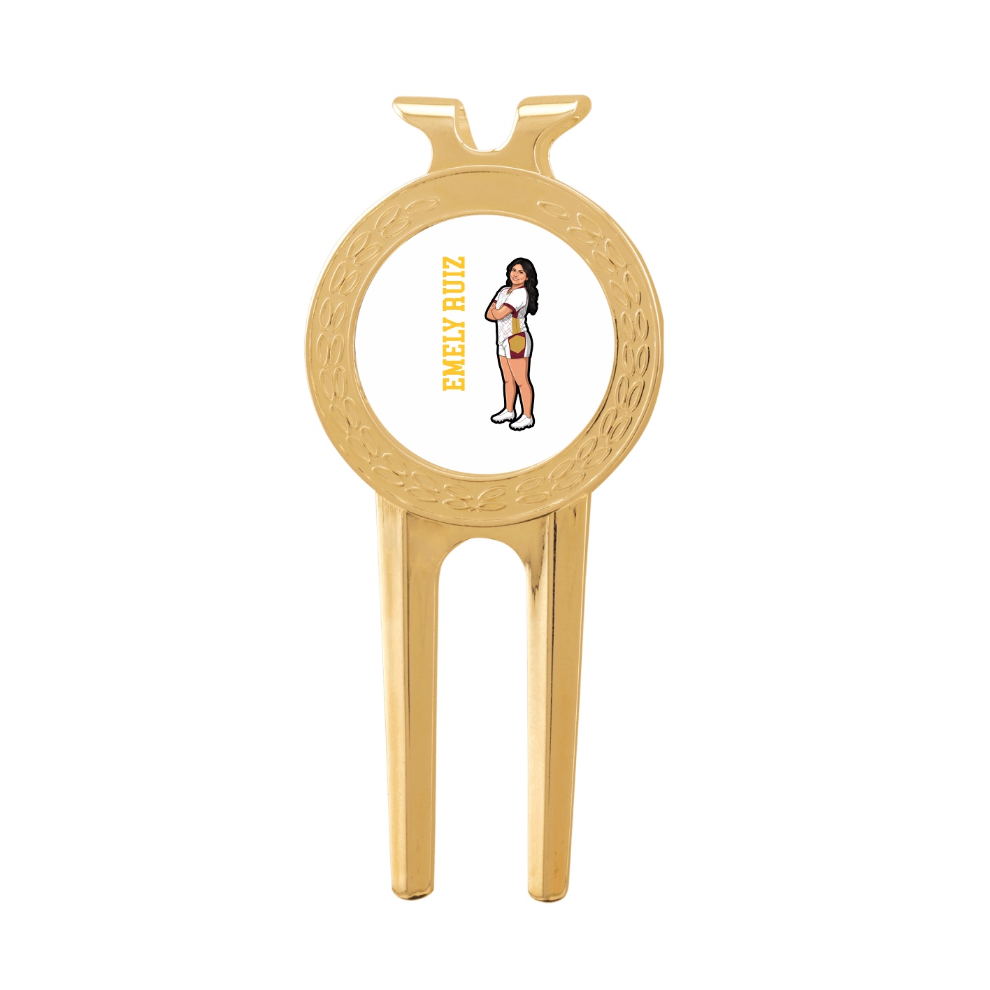 Divot Tool with Ball Marker — Name Vertical in Classic
