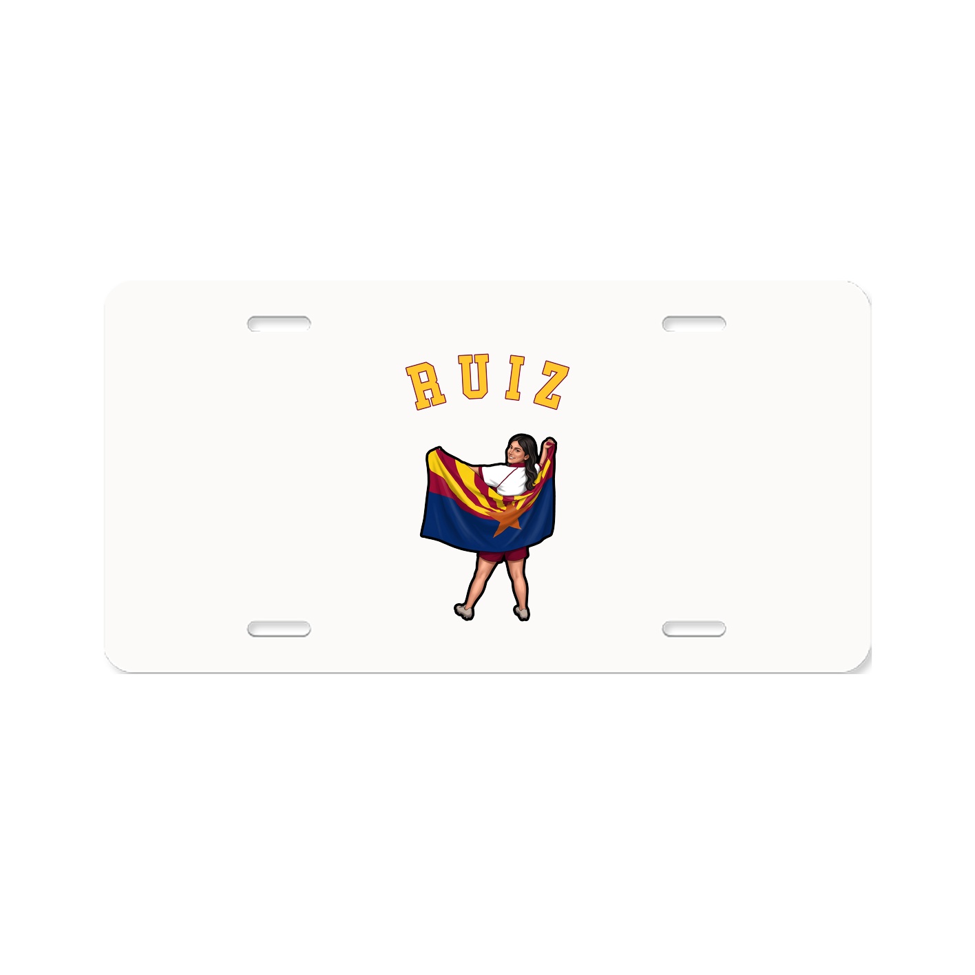 License Plate — Shirsey Arch in Classic
