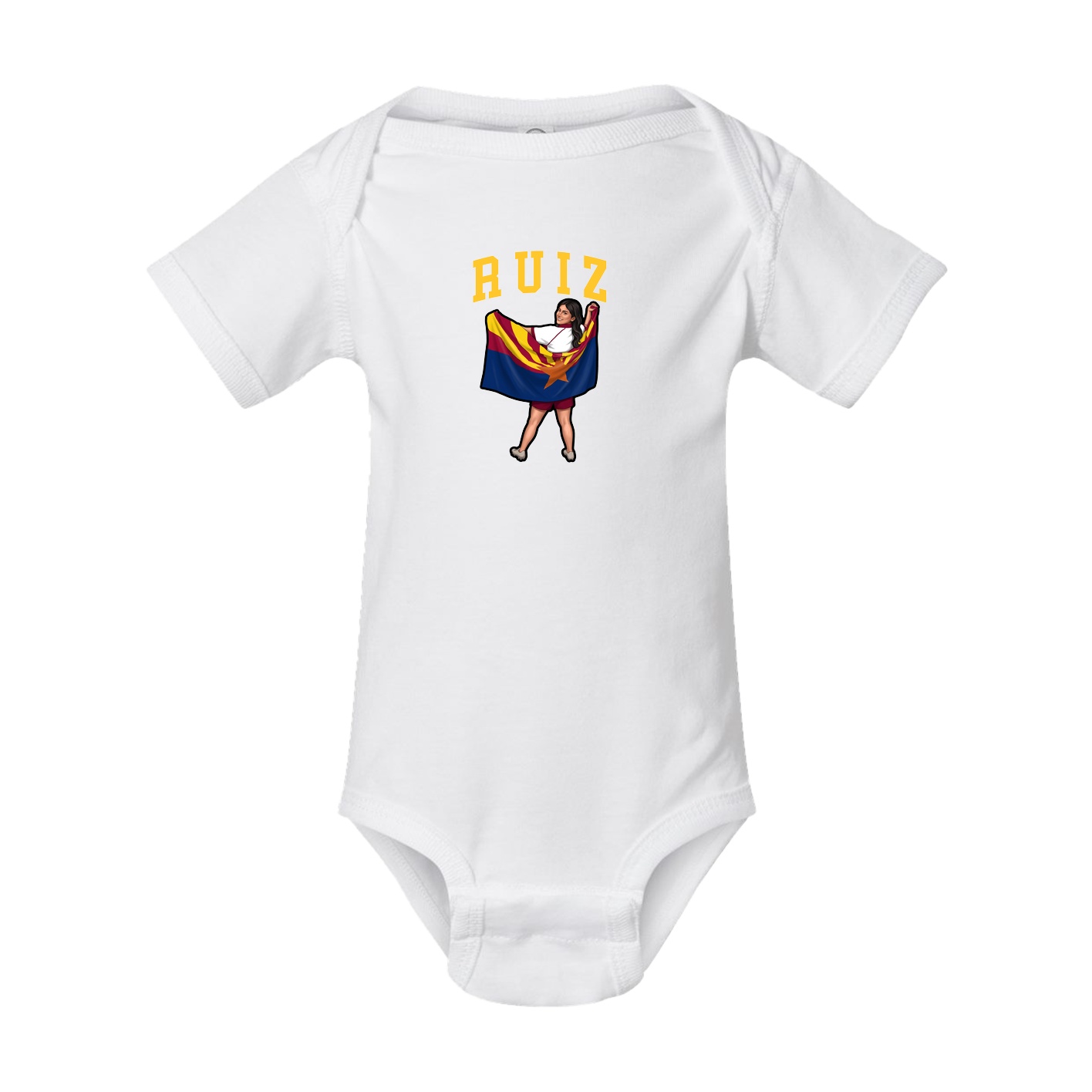 Baby Onesie — Shirsey in White