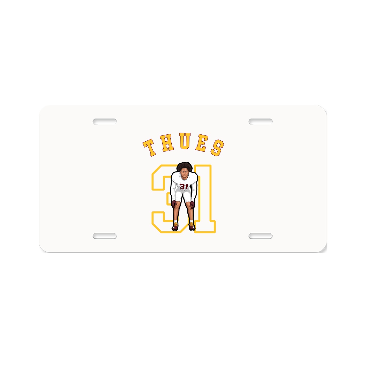 License Plate — Shirsey Arch in Classic