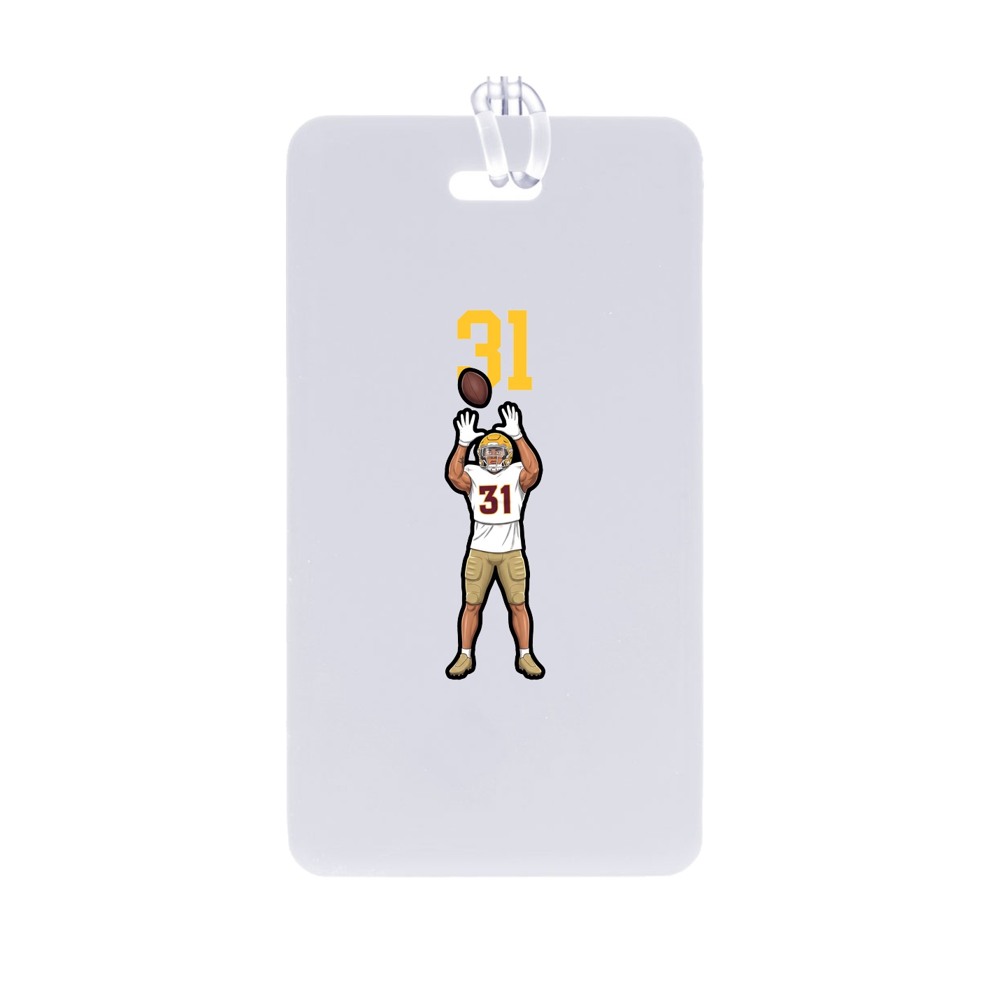 Bag Tag — Number Top in Classic